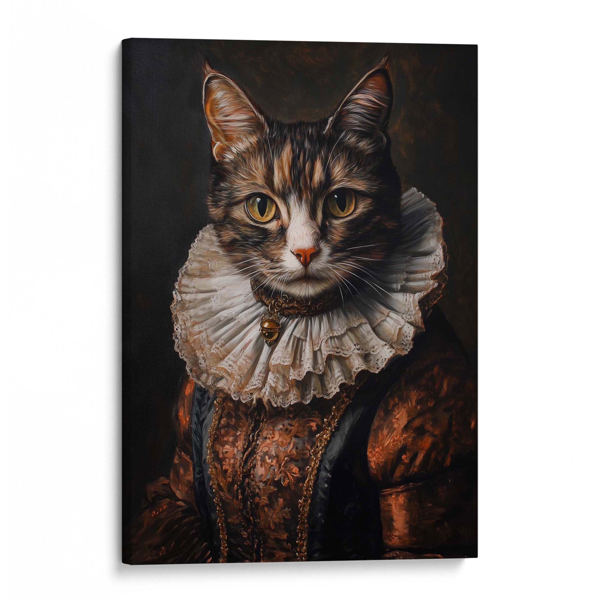 Baroque Cat Canvas Print Canvas Art Wildfrog Art