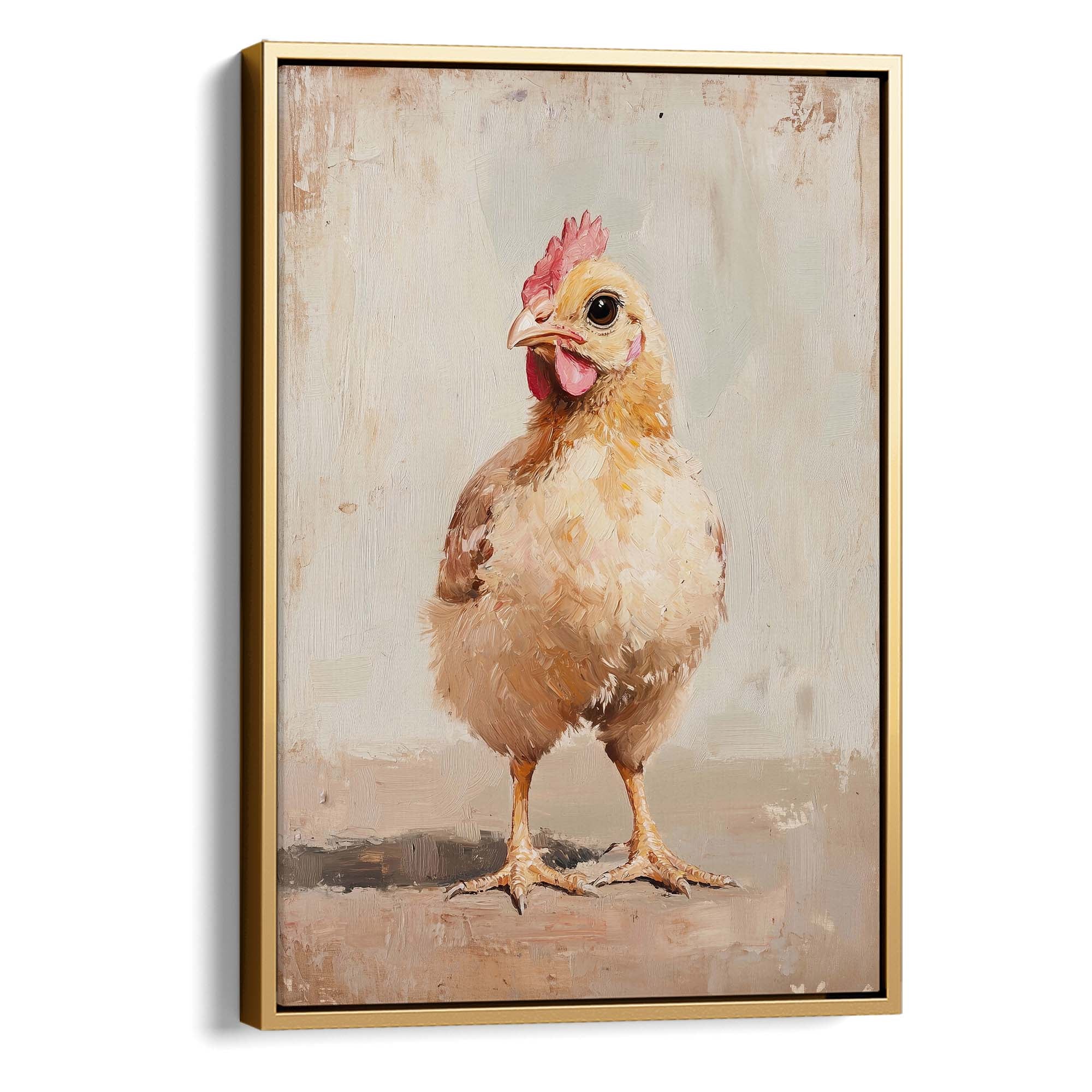 Pecking Order Canvas Print