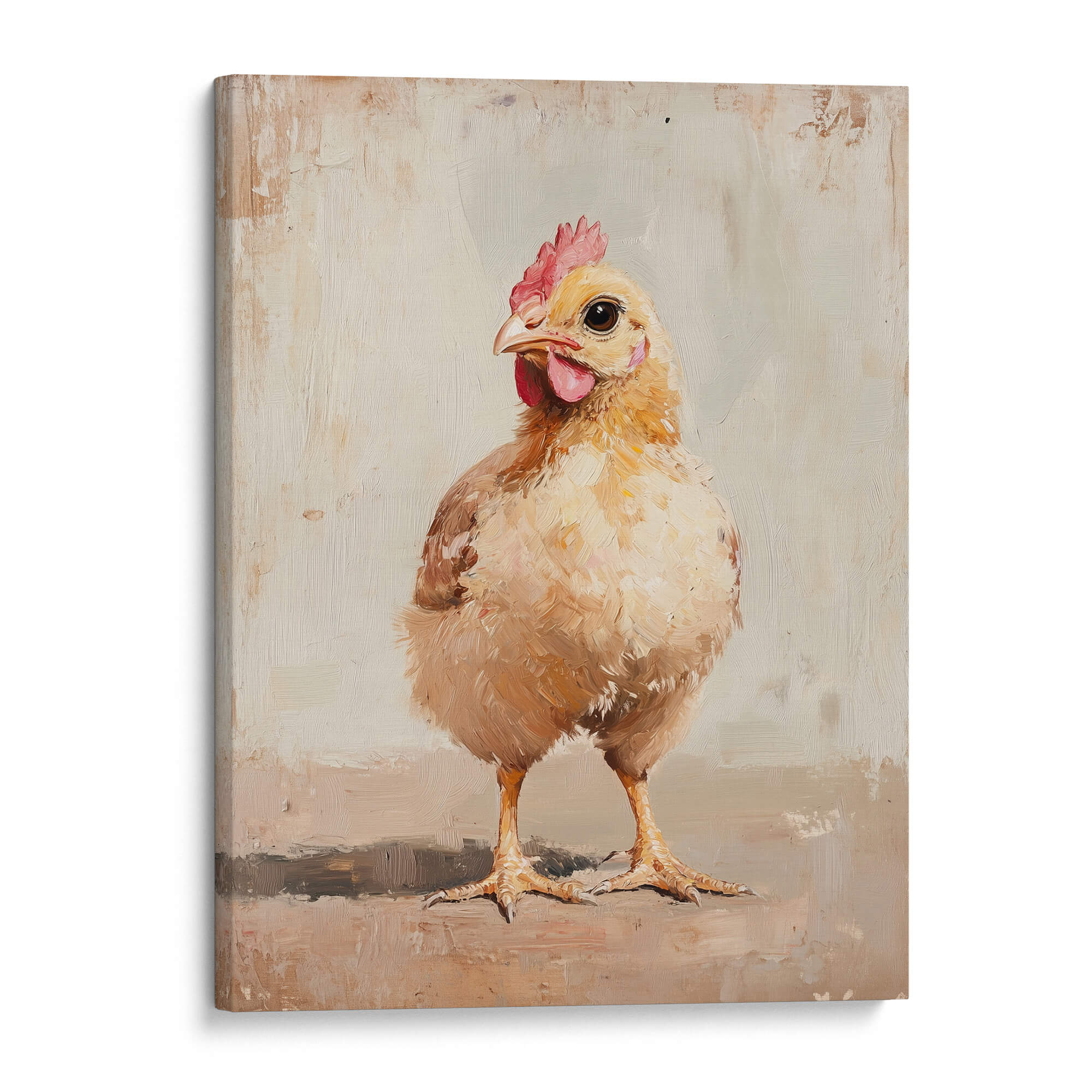 Pecking Order Canvas Print