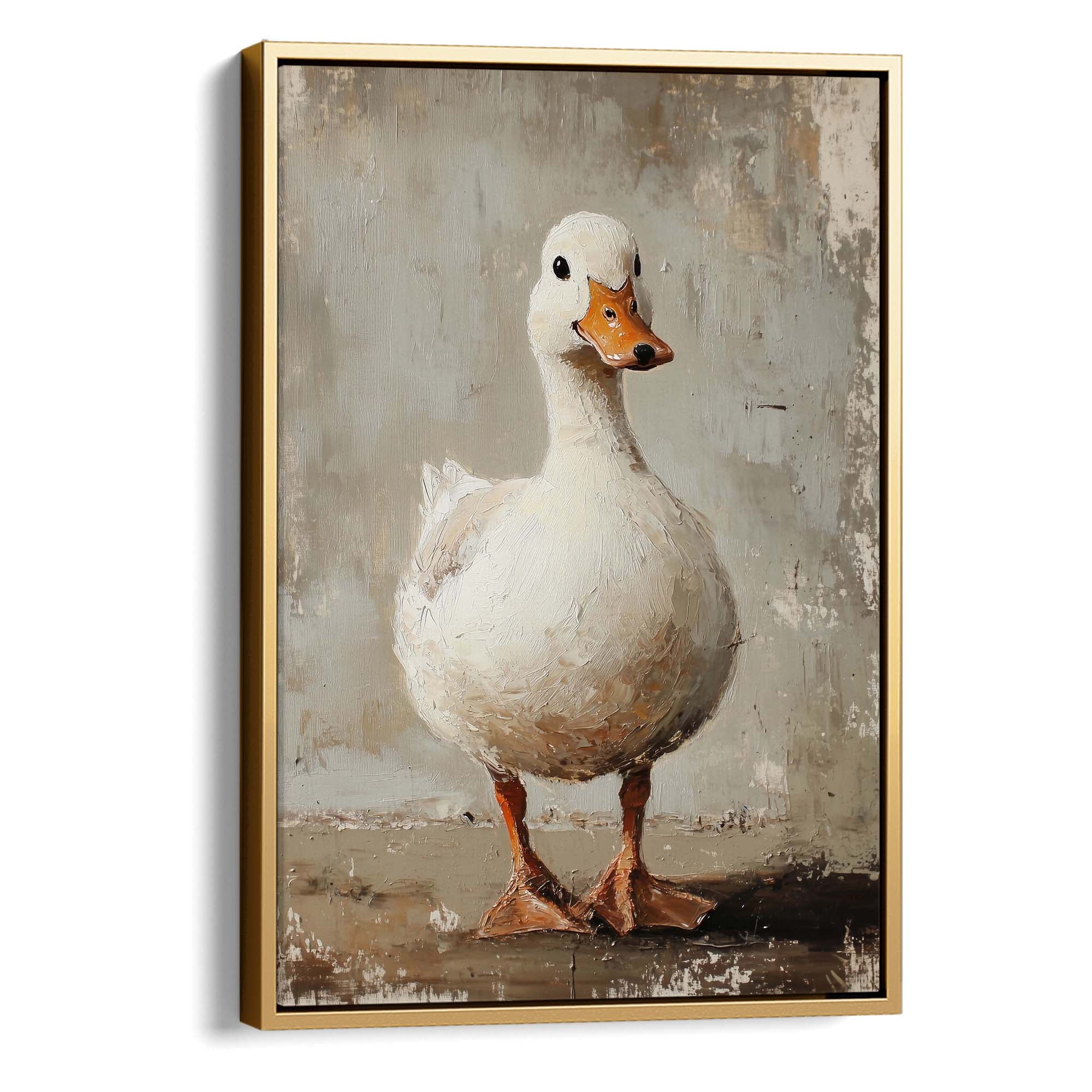 Vintage Quack Canvas Print
