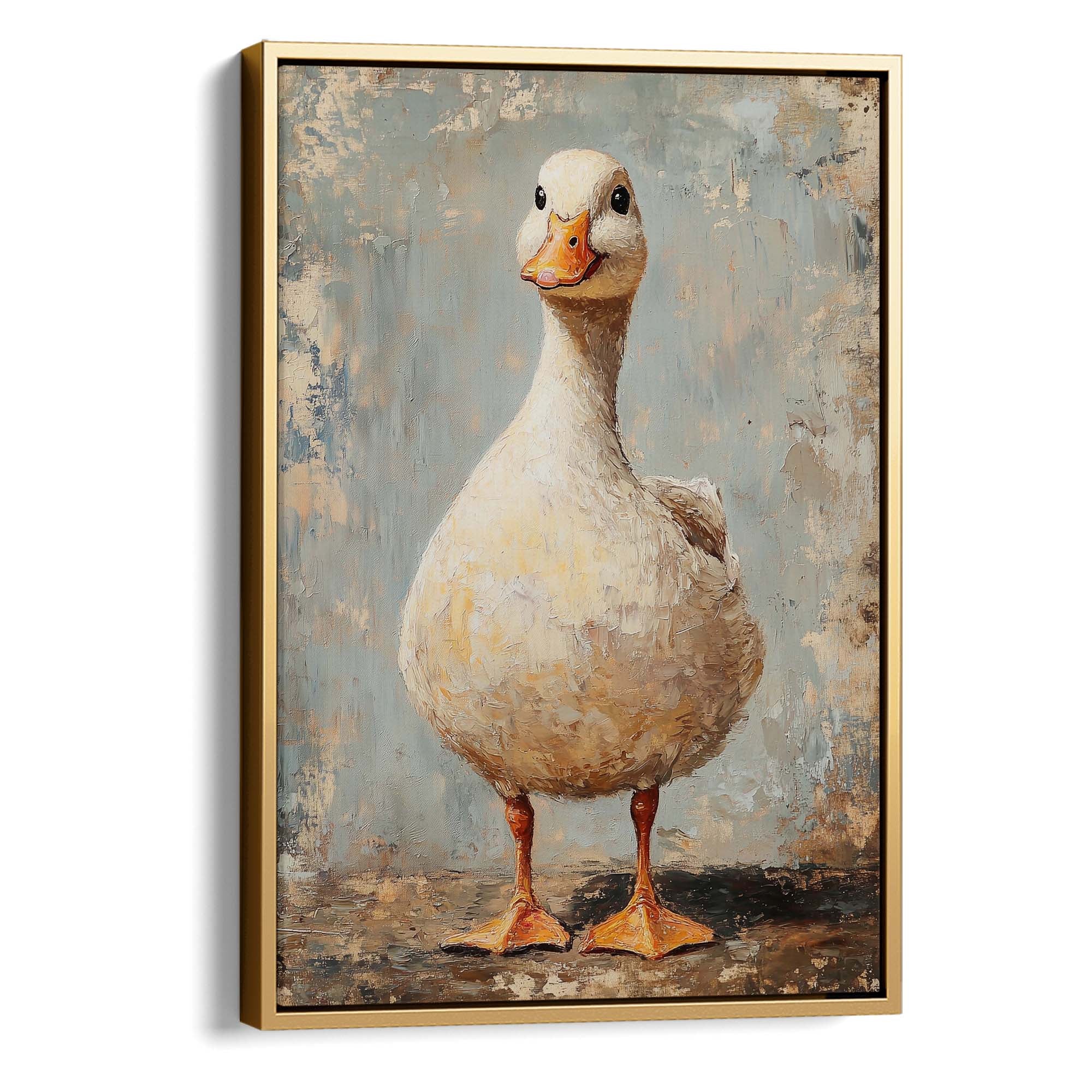 Happy Duckling Canvas Print