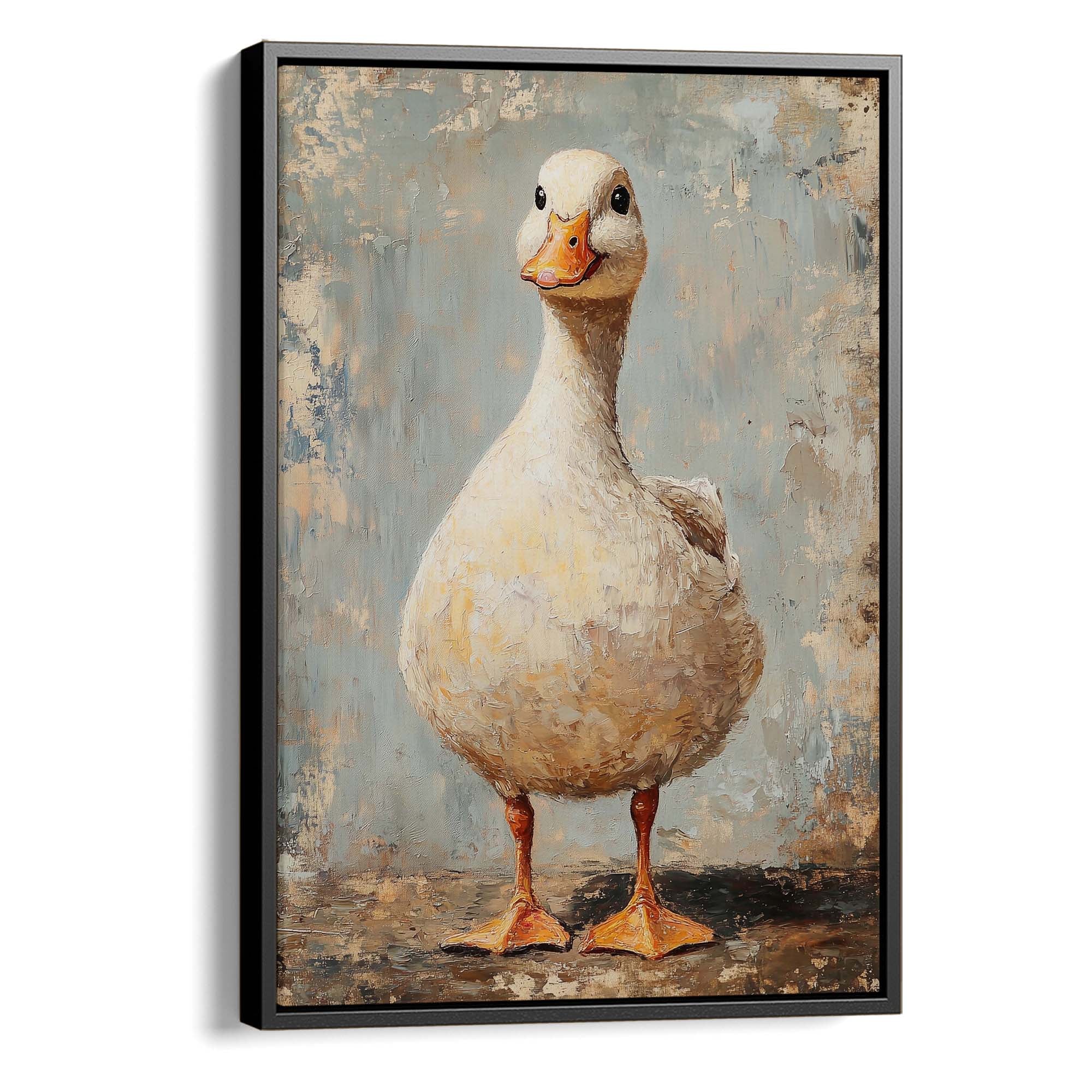 Happy Duckling Canvas Print