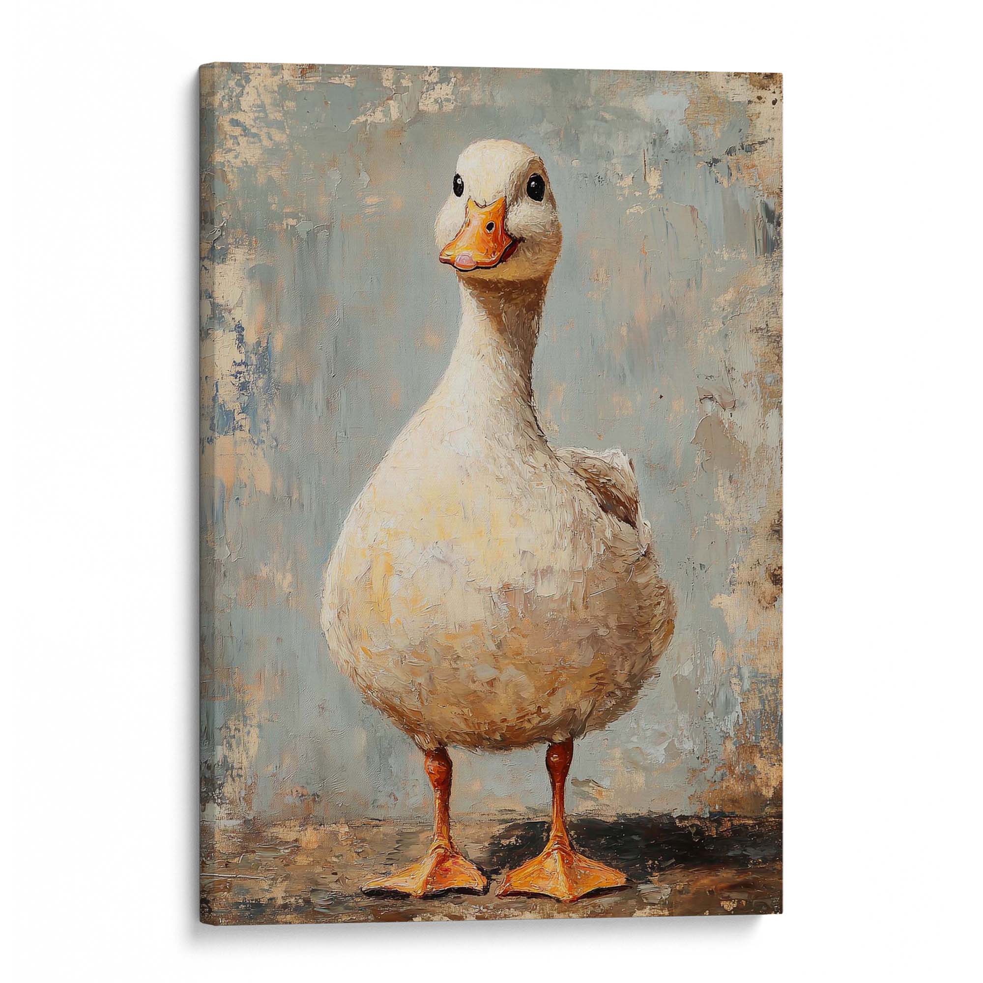 Happy Duckling Canvas Print