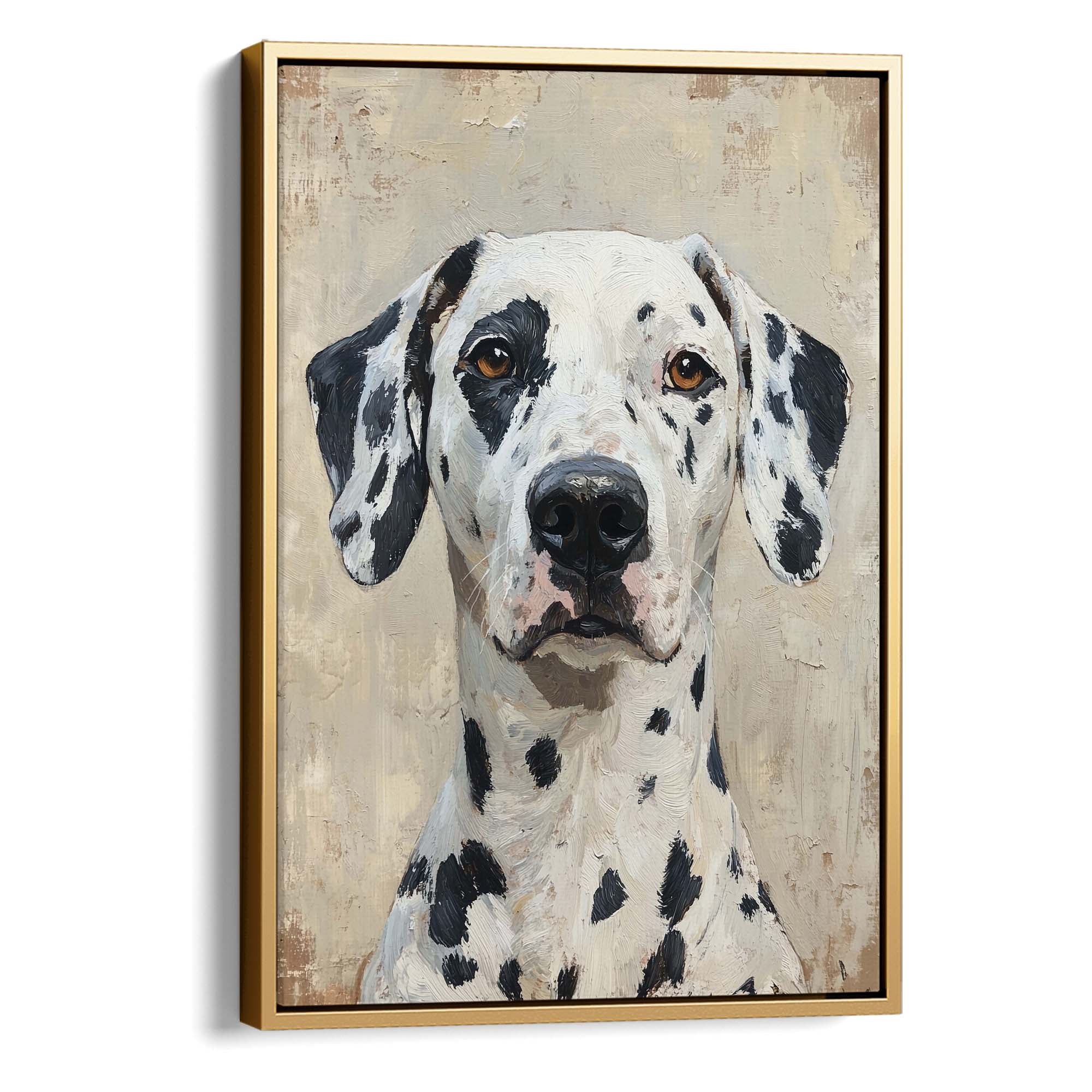 Noble Dalmatian Canvas Print