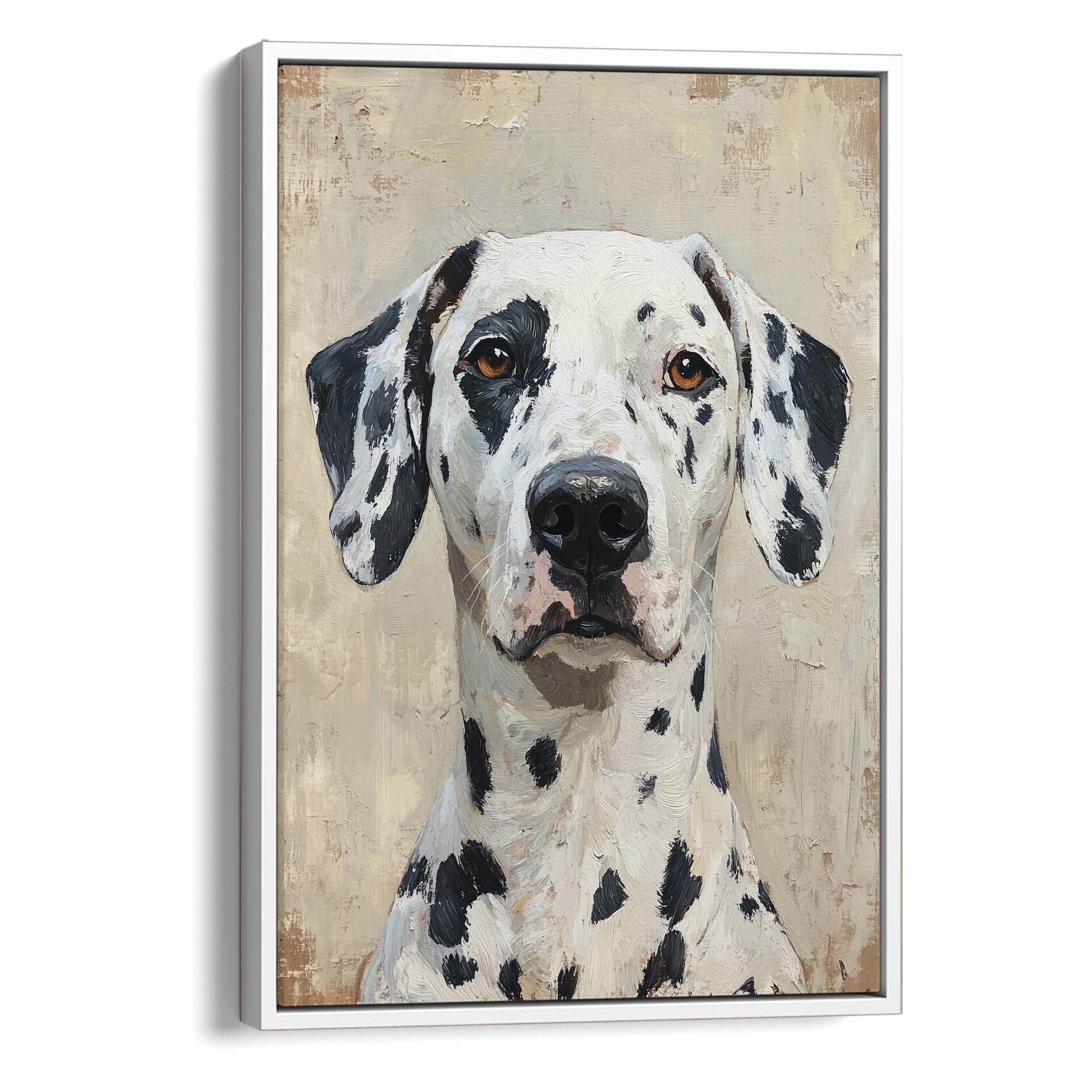 Noble Dalmatian Canvas Print
