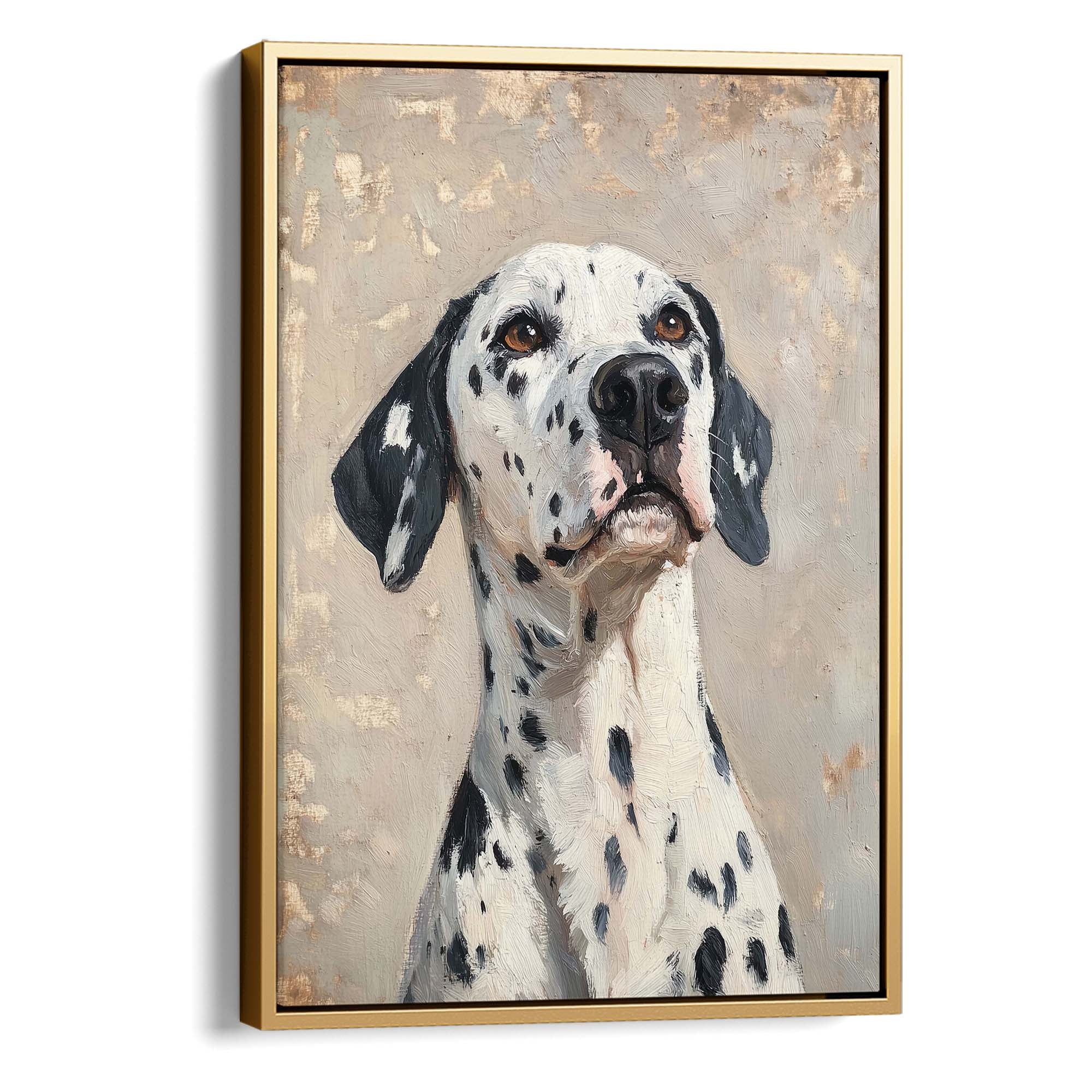 Regal Dalmatian Canvas Print