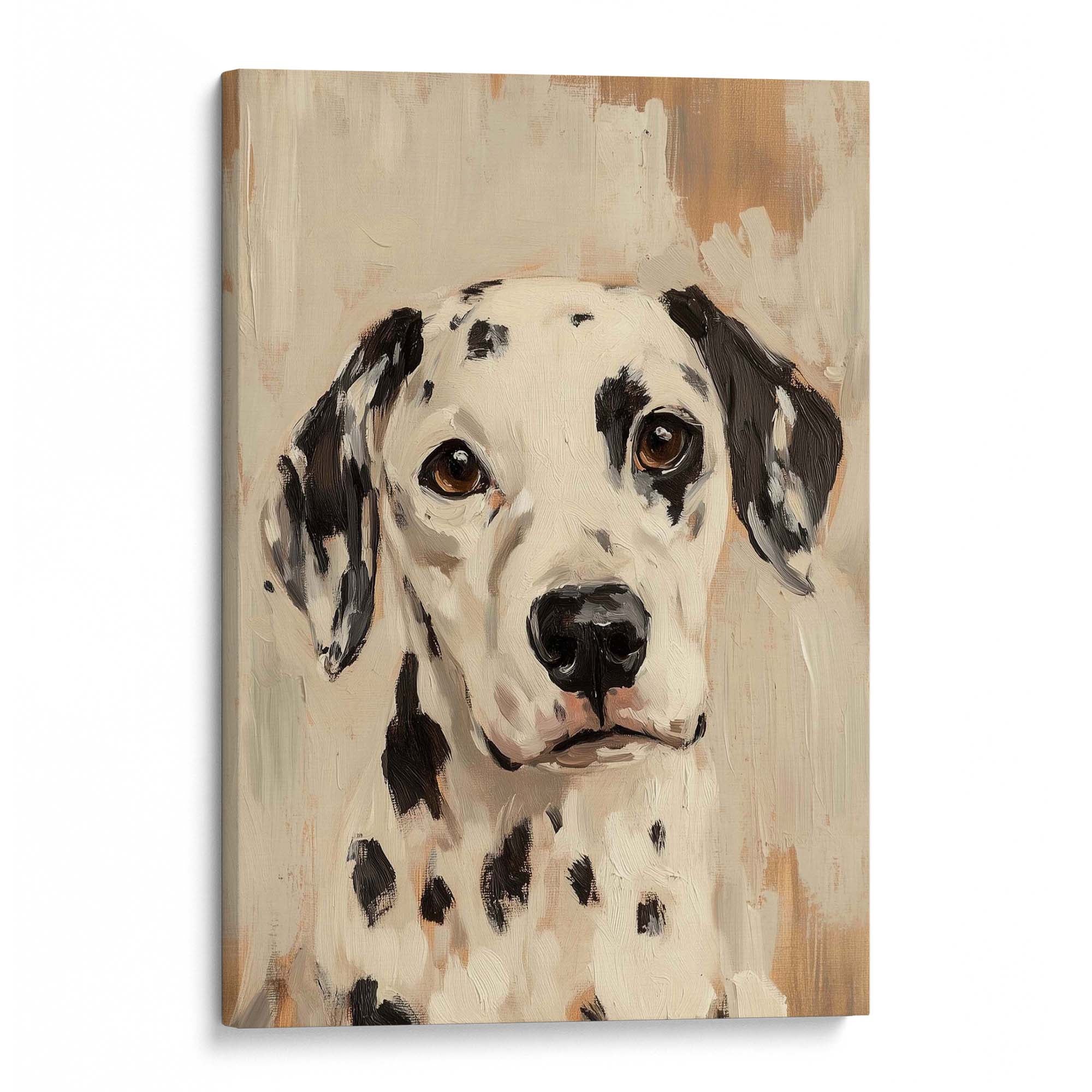 Dalmatian Pup Canvas Print