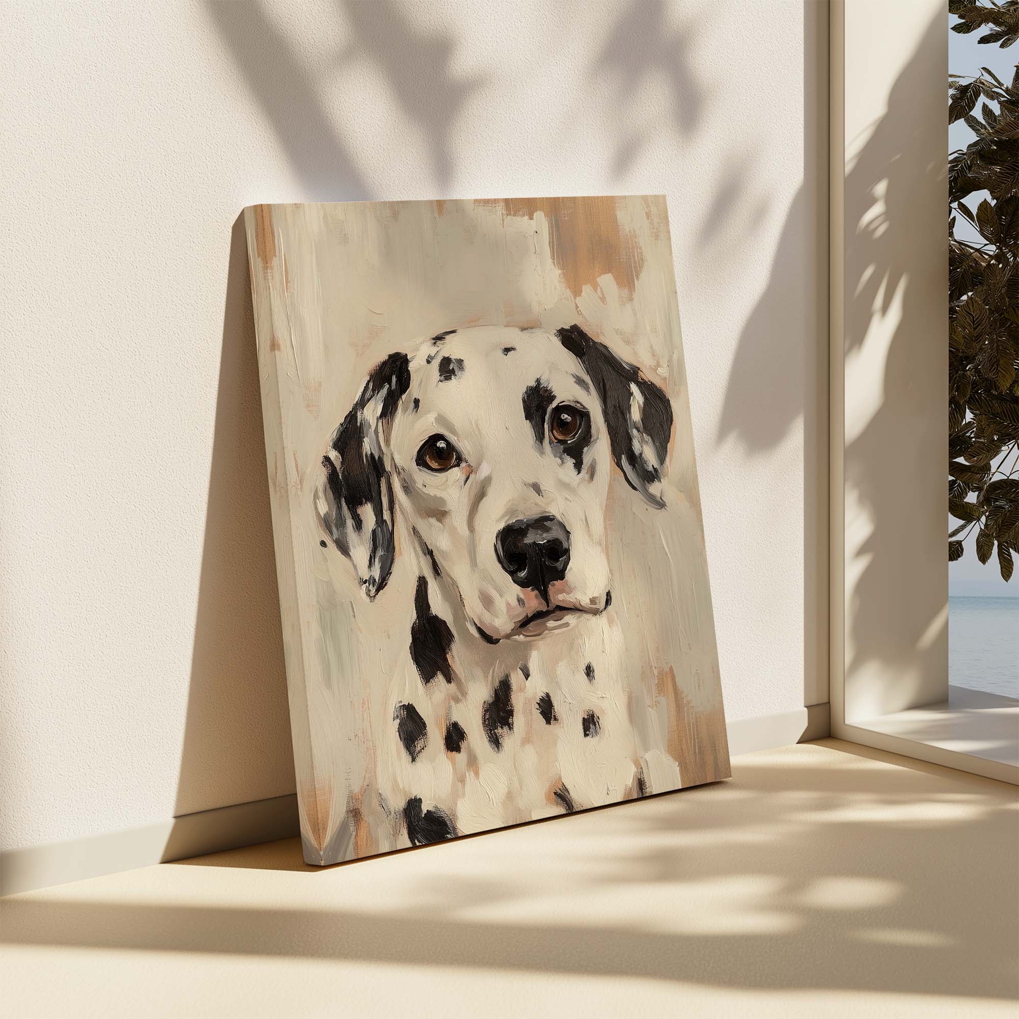 Dalmatian Pup Canvas Print
