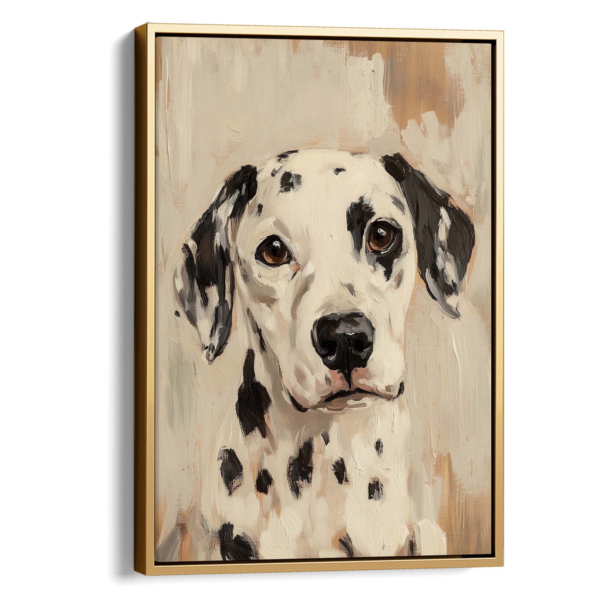 Dalmatian Pup Canvas Print