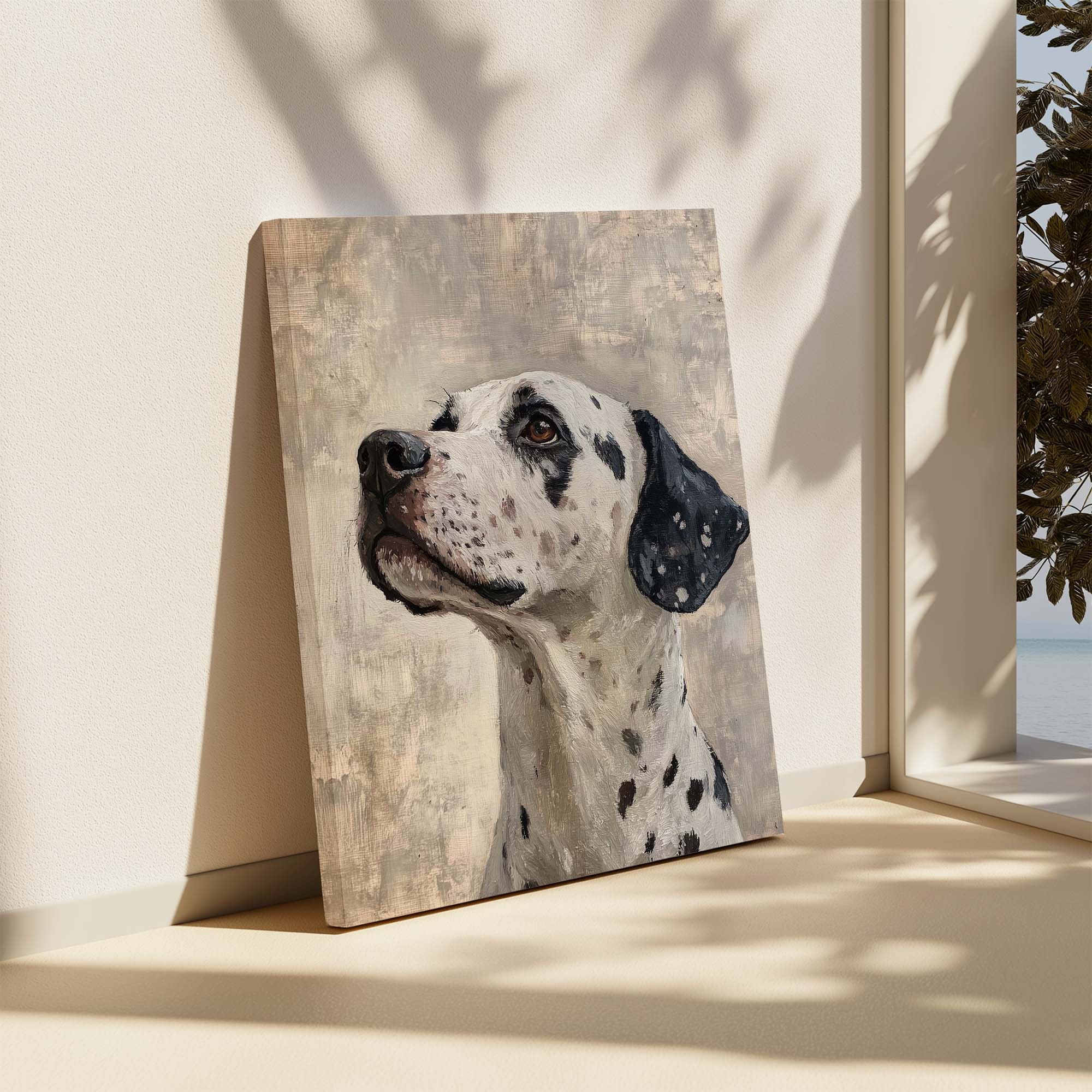 Proud Dalmatian Canvas Print