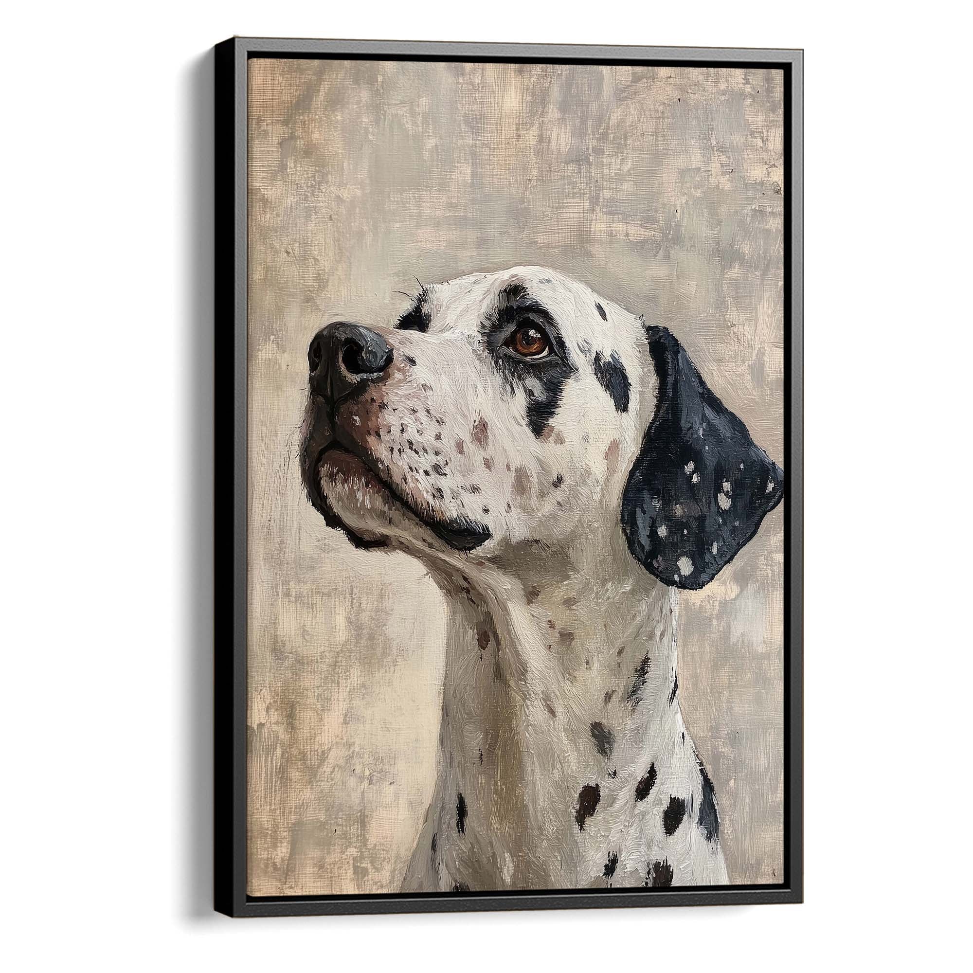 Proud Dalmatian Canvas Print