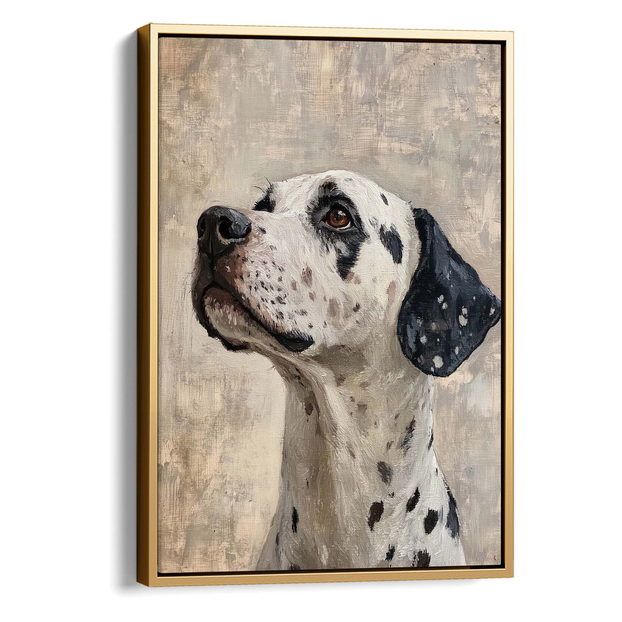 Proud Dalmatian Canvas Print
