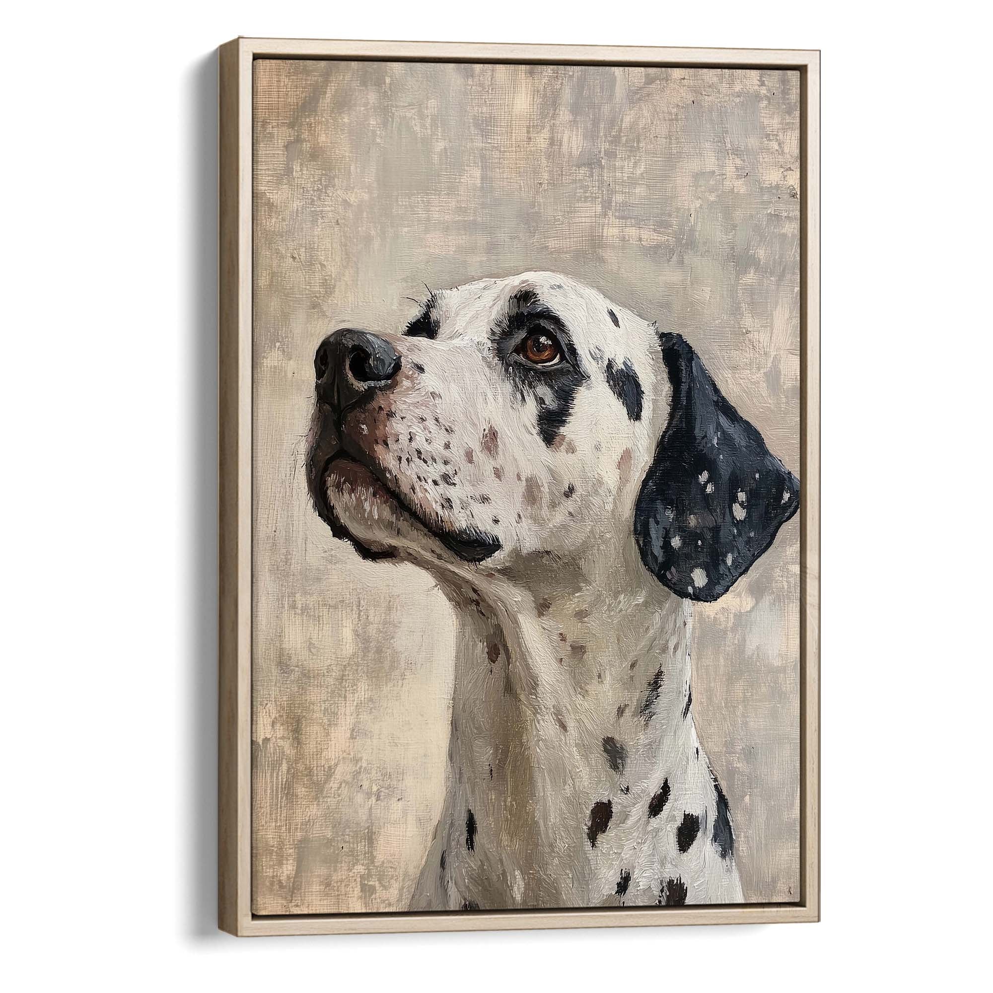Proud Dalmatian Canvas Print