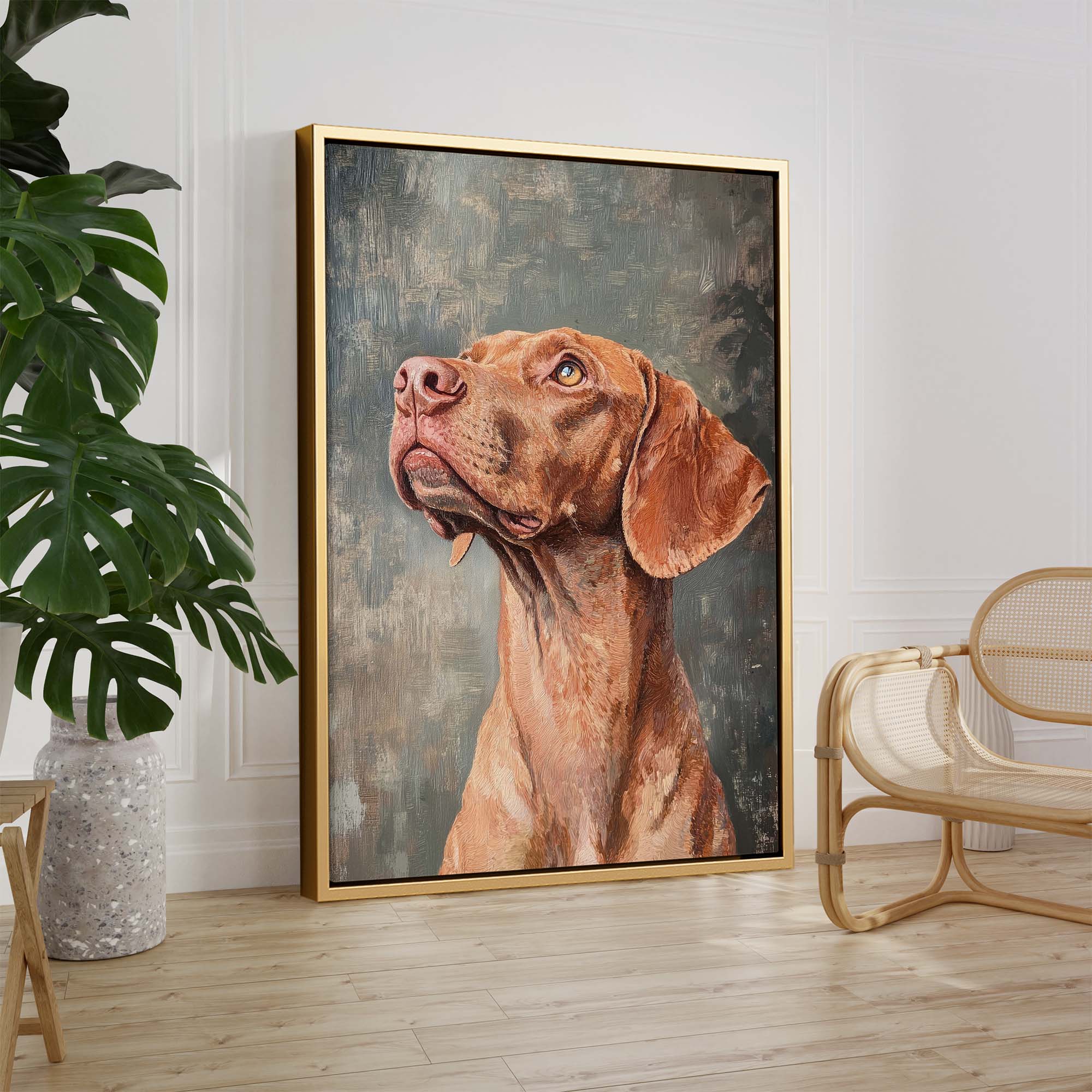Man's Best Friend Canvas Print