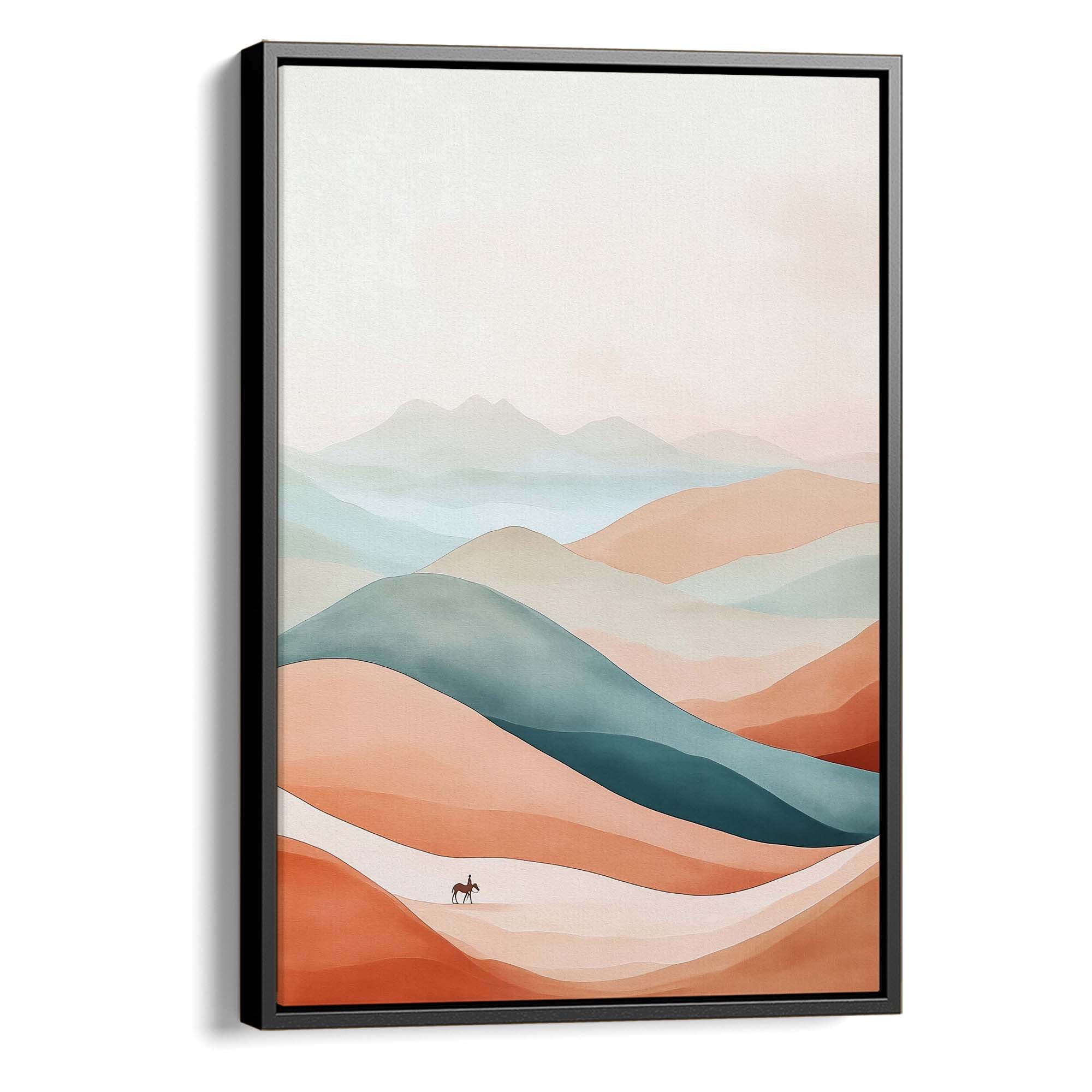 Abstract Desert Nomad Canvas Print