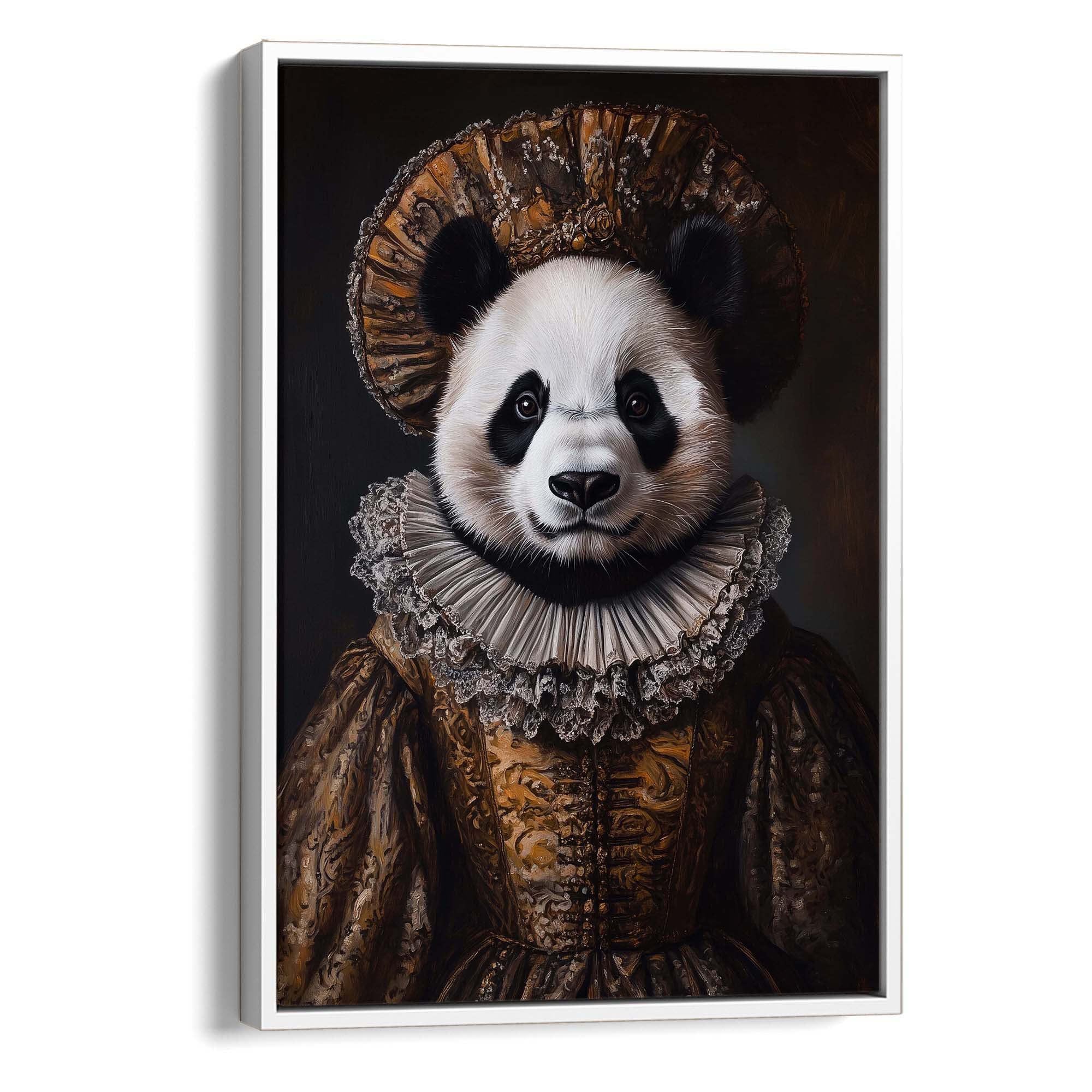 Baroque Panda Canvas Print Canvas Art Wildfrog Art