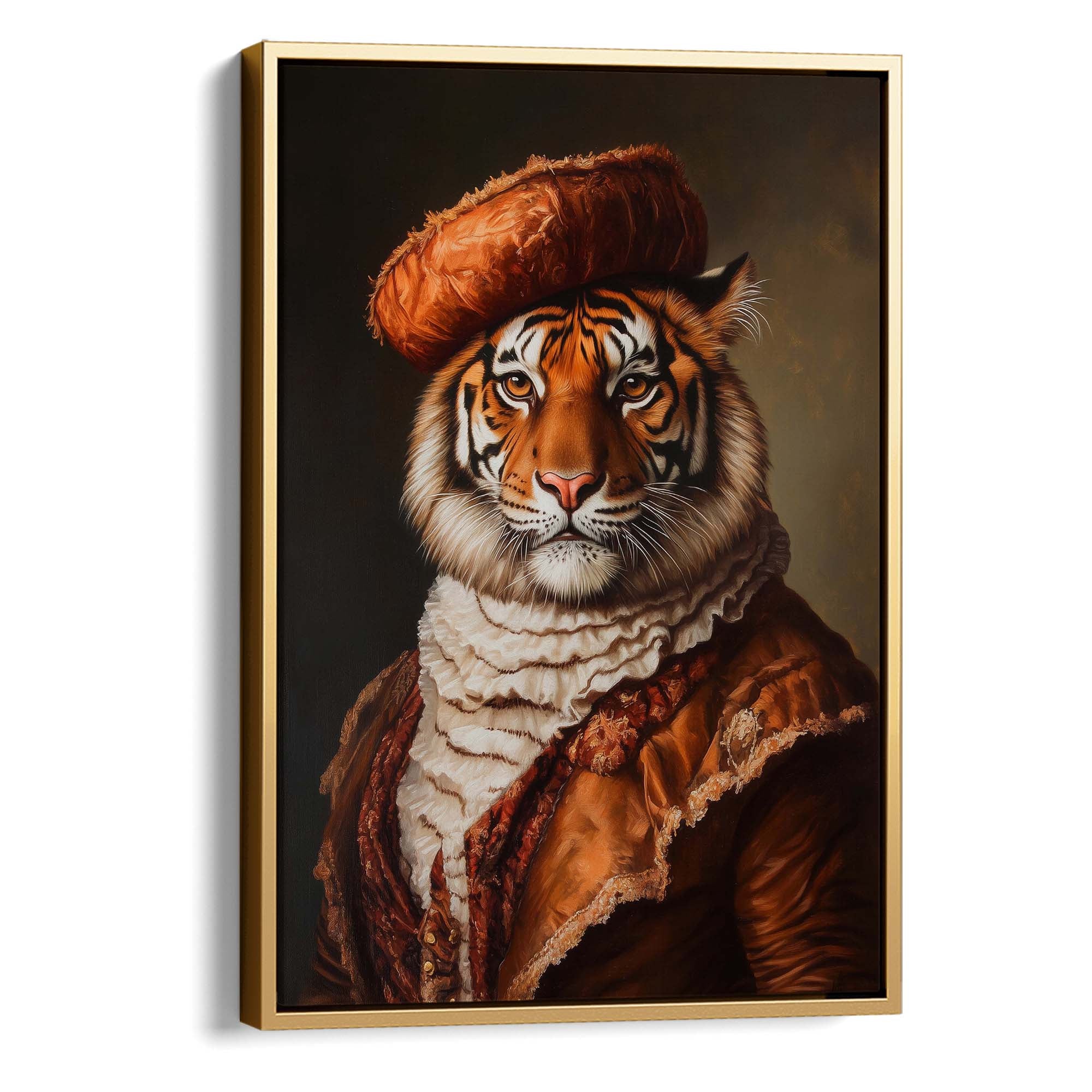 Baroque Tiger No1 Canvas Print Canvas Art Wildfrog Art