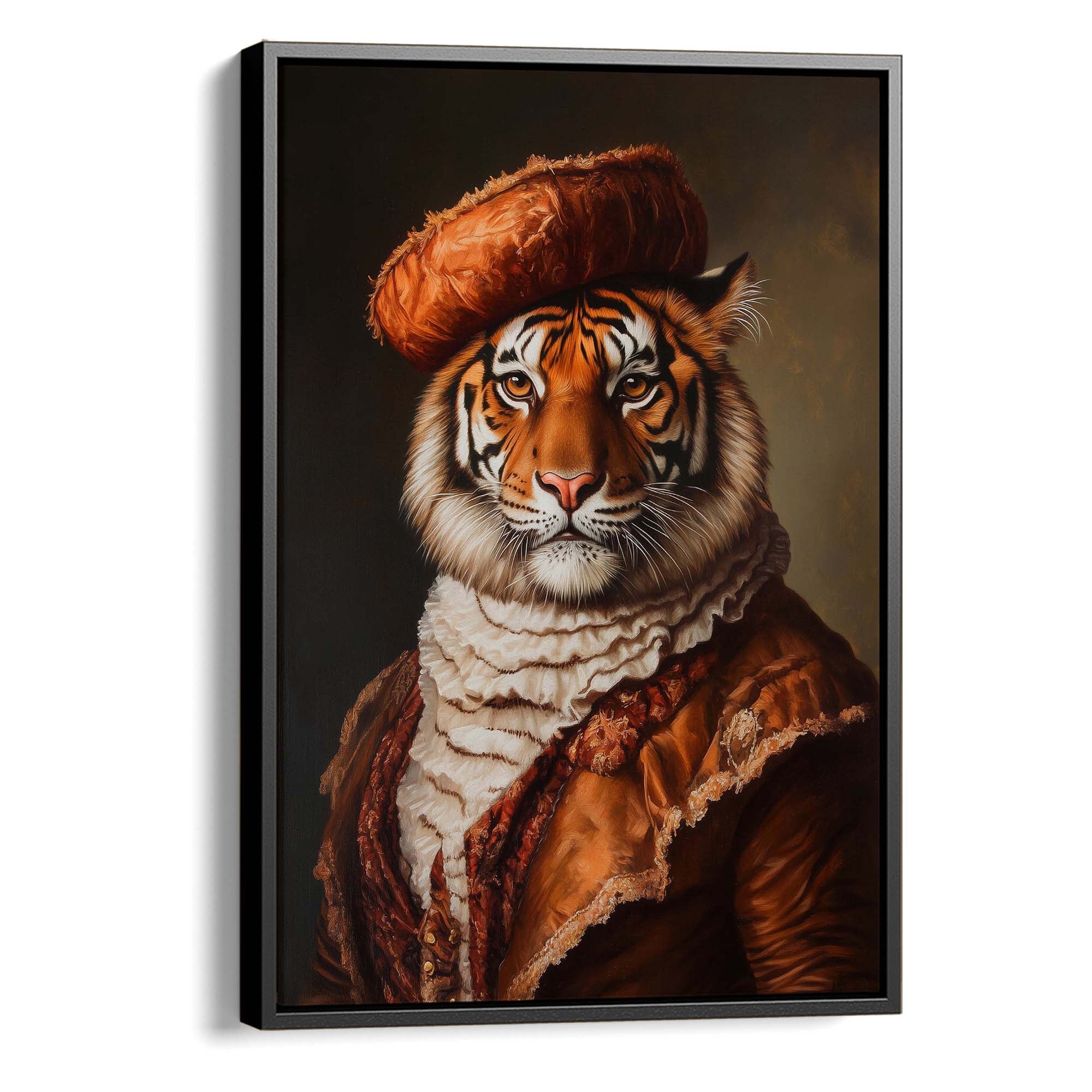 Baroque Tiger No1 Canvas Print Canvas Art Wildfrog Art