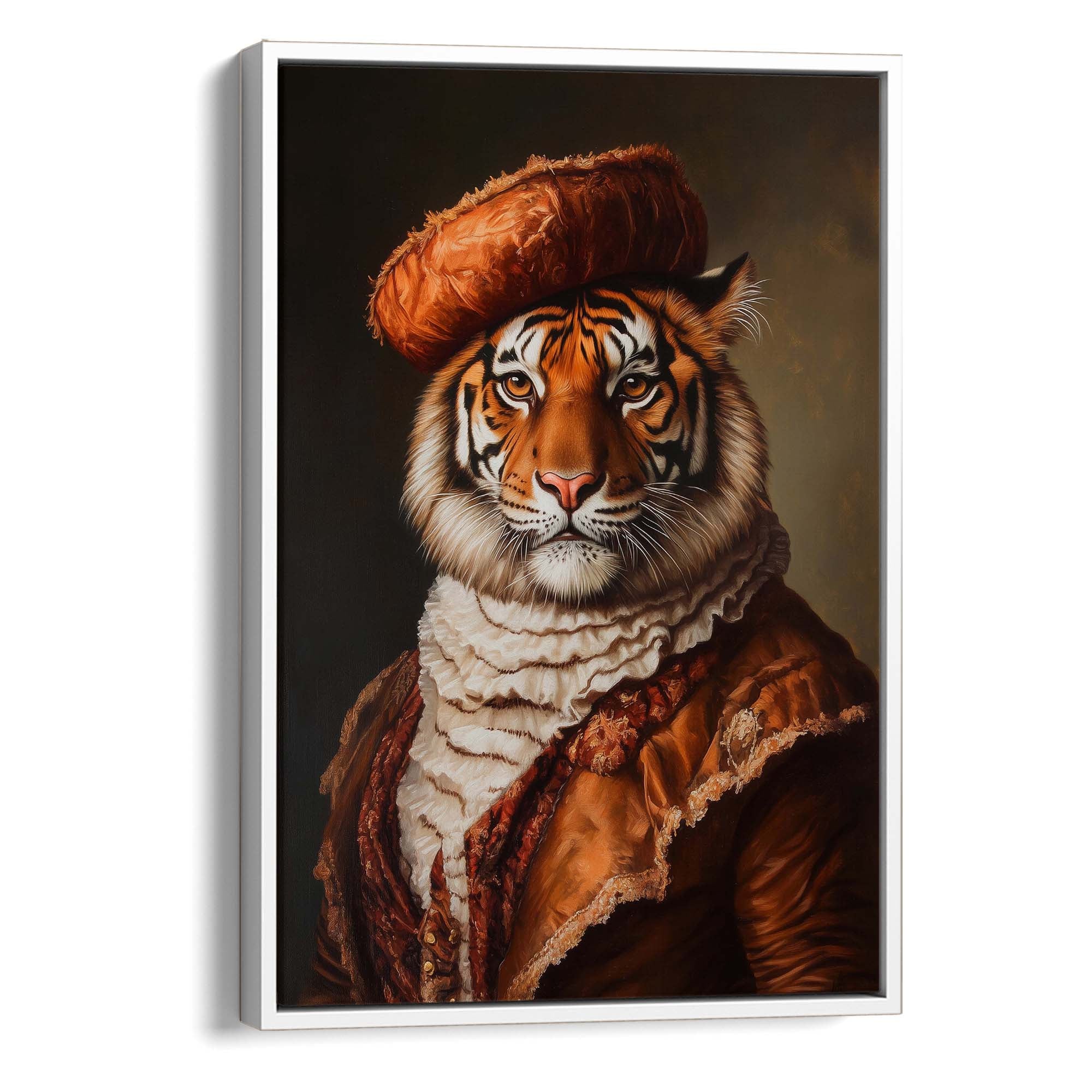 Baroque Tiger No1 Canvas Print Canvas Art Wildfrog Art