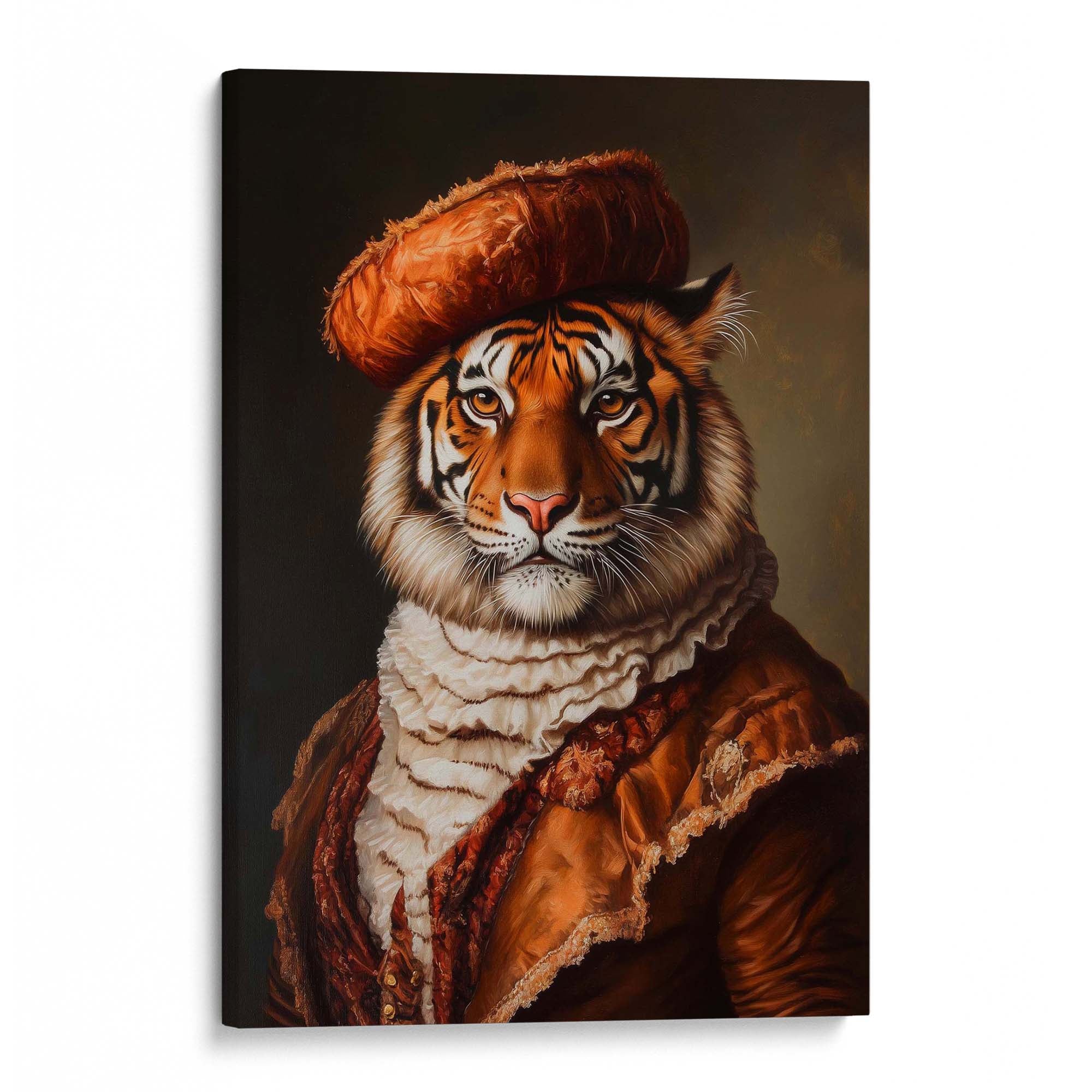 Baroque Tiger No1 Canvas Print Canvas Art Wildfrog Art