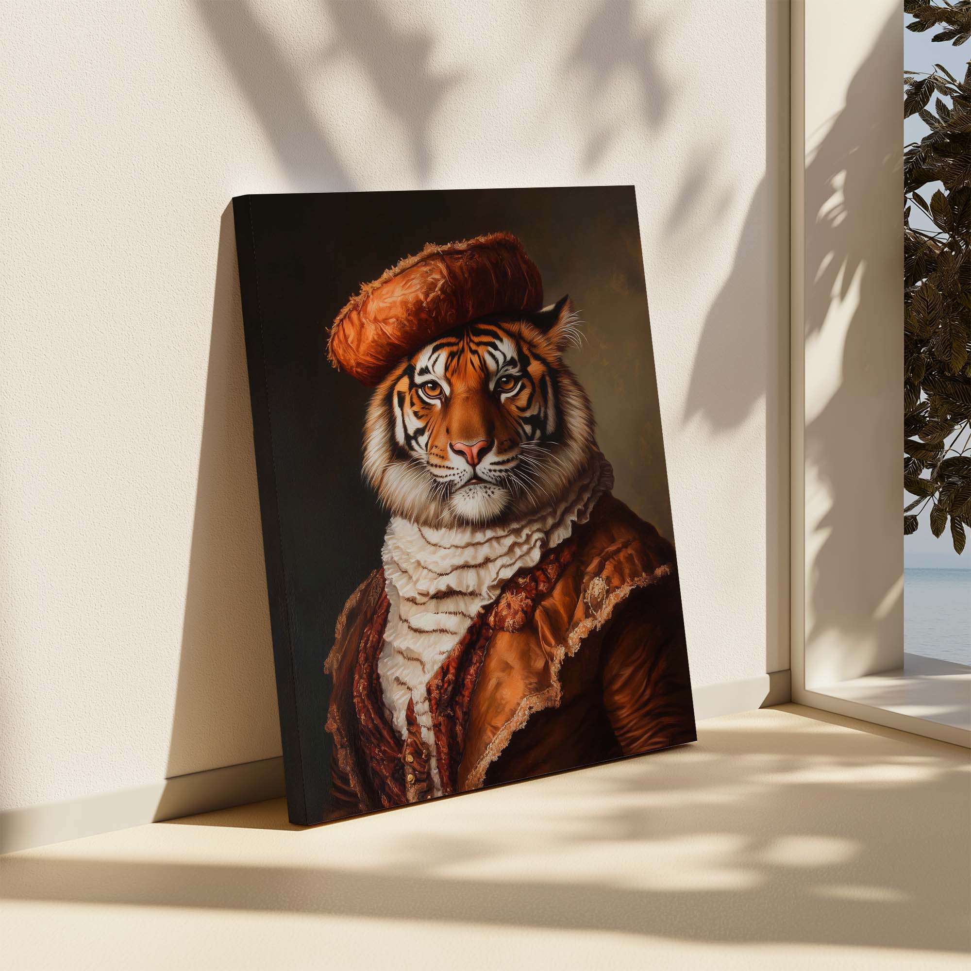 Baroque Tiger No1 Canvas Print Canvas Art Wildfrog Art
