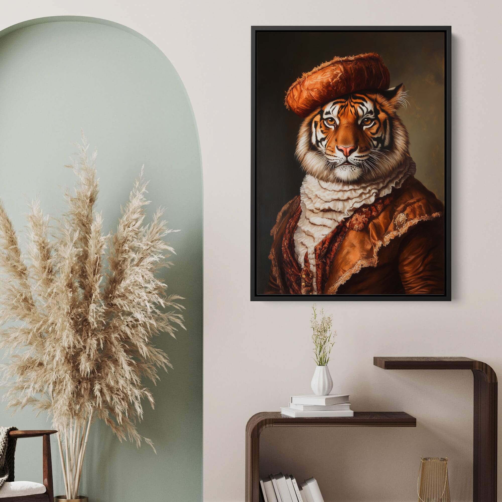 Baroque Tiger No1 Canvas Print Canvas Art Wildfrog Art