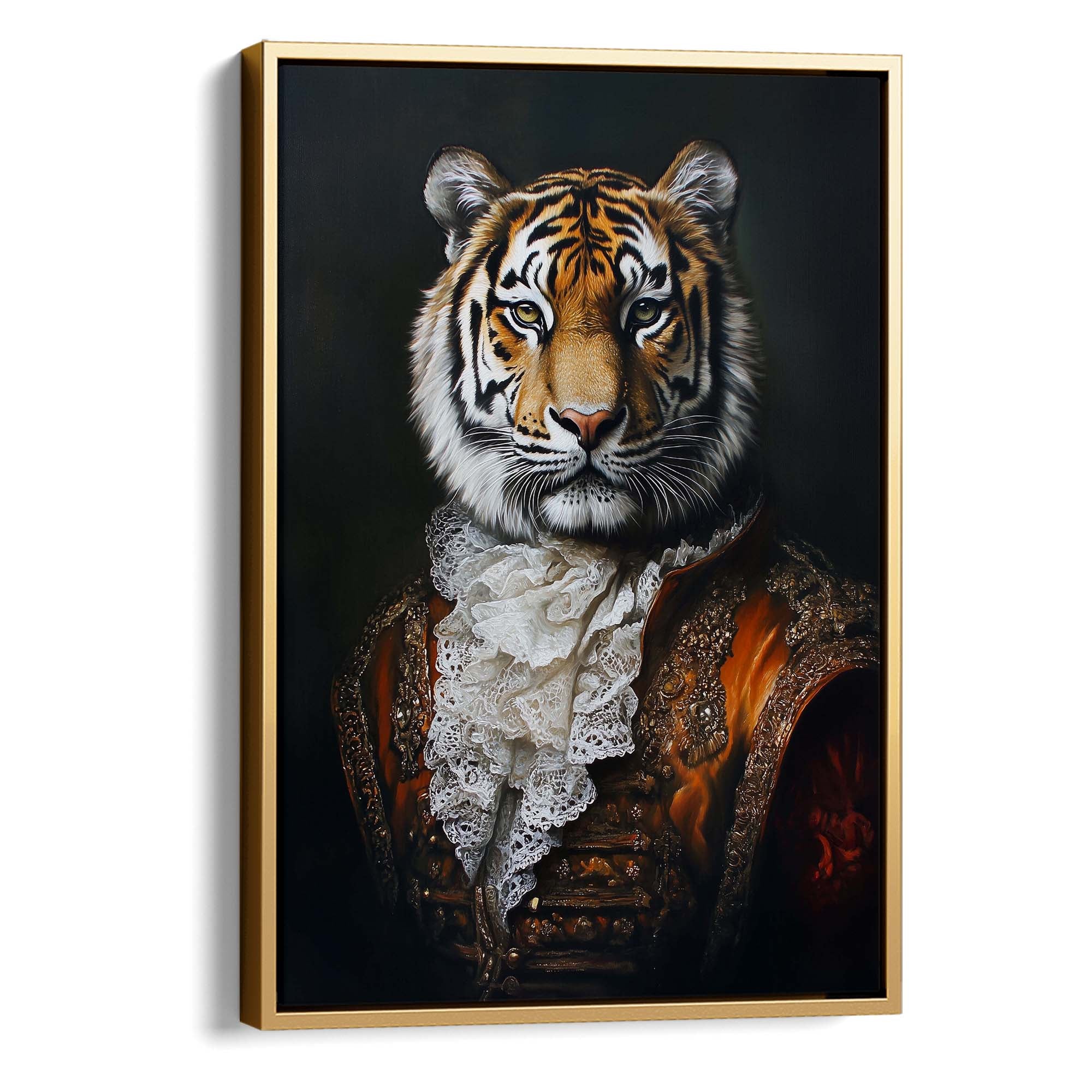 Baroque Tiger No2 Canvas Print Canvas Art Wildfrog Art