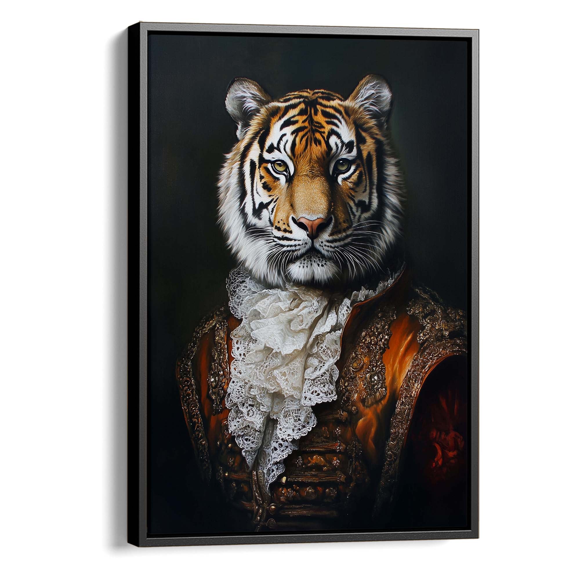 Baroque Tiger No2 Canvas Print Canvas Art Wildfrog Art