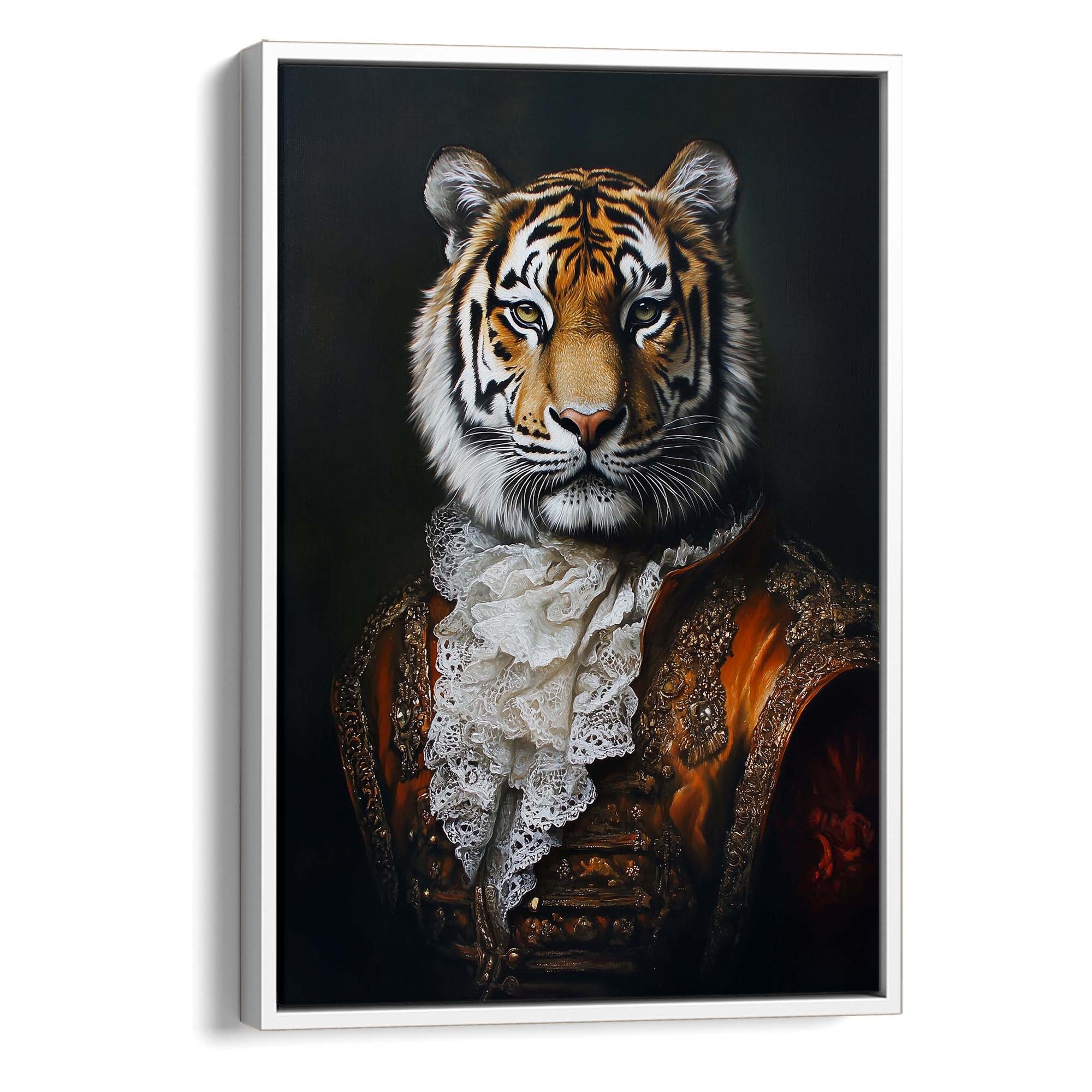 Baroque Tiger No2 Canvas Print Canvas Art Wildfrog Art