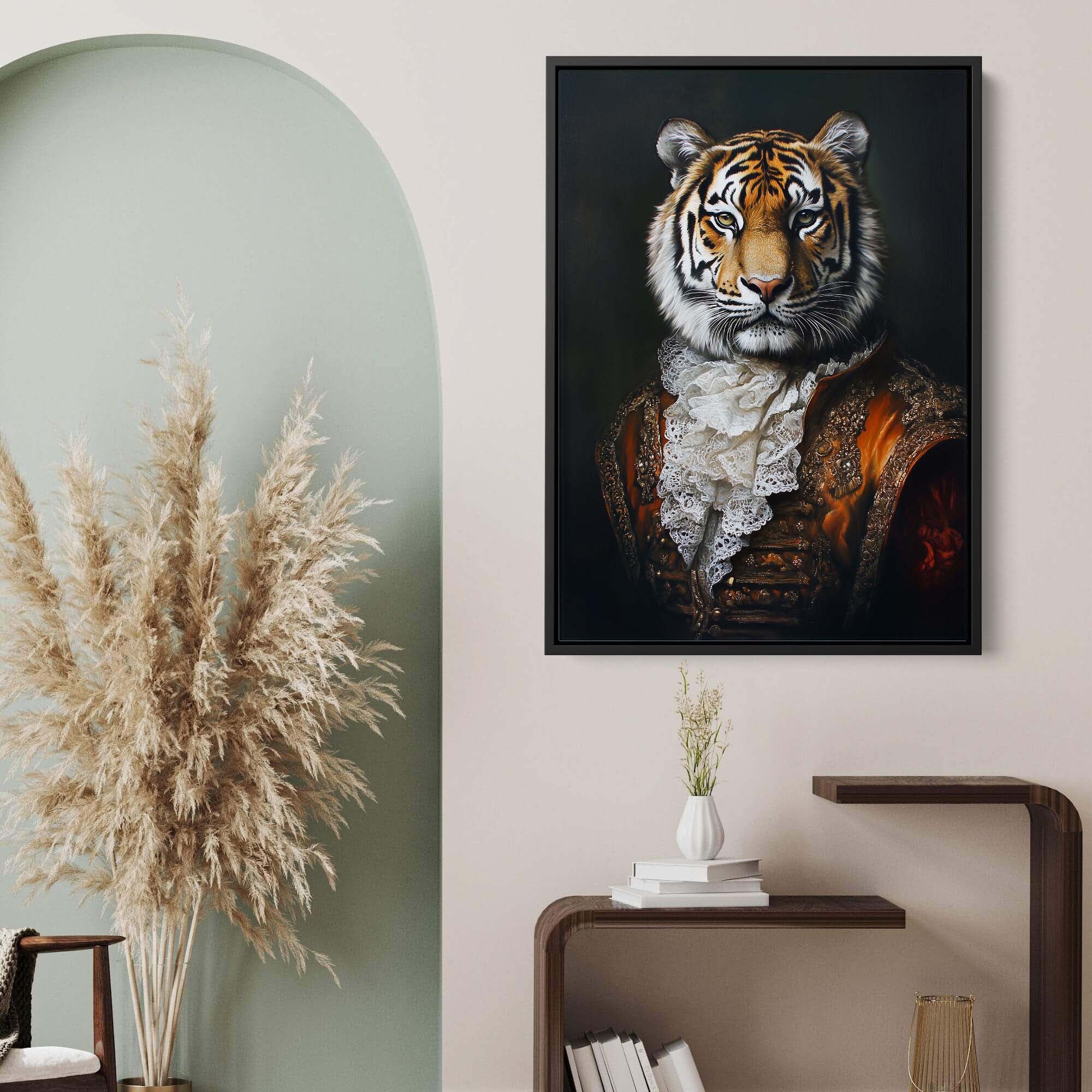 Baroque Tiger No2 Canvas Print Canvas Art Wildfrog Art