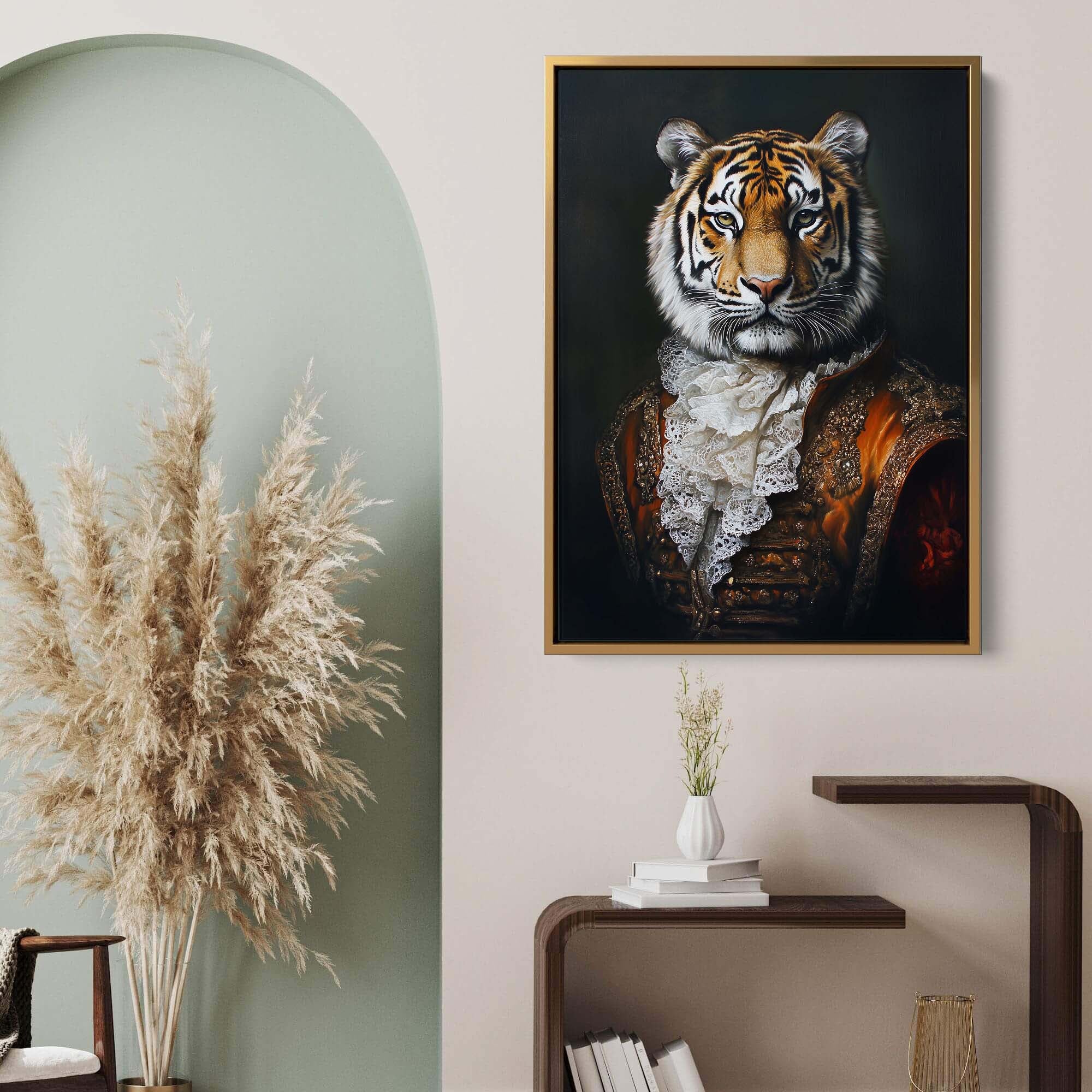 Baroque Tiger No2 Canvas Print Canvas Art Wildfrog Art