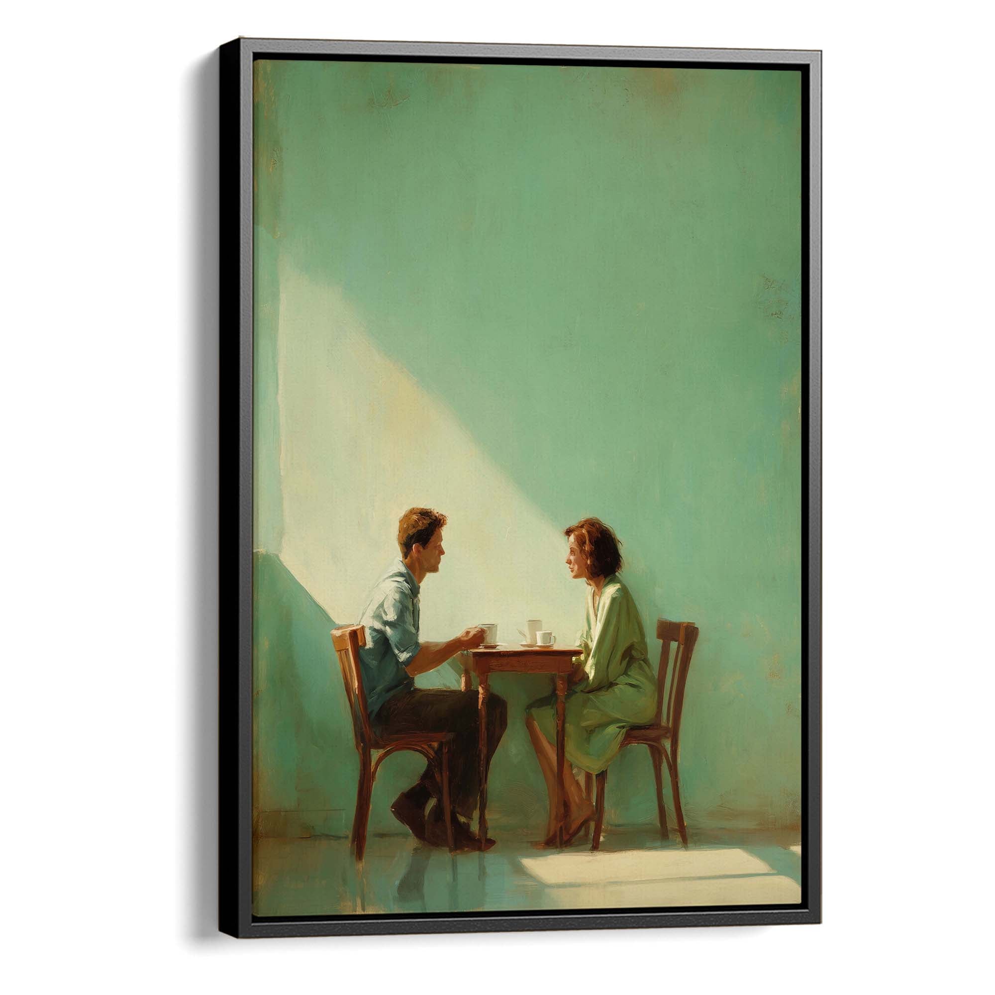 Afternoon Conversation Canvas Print