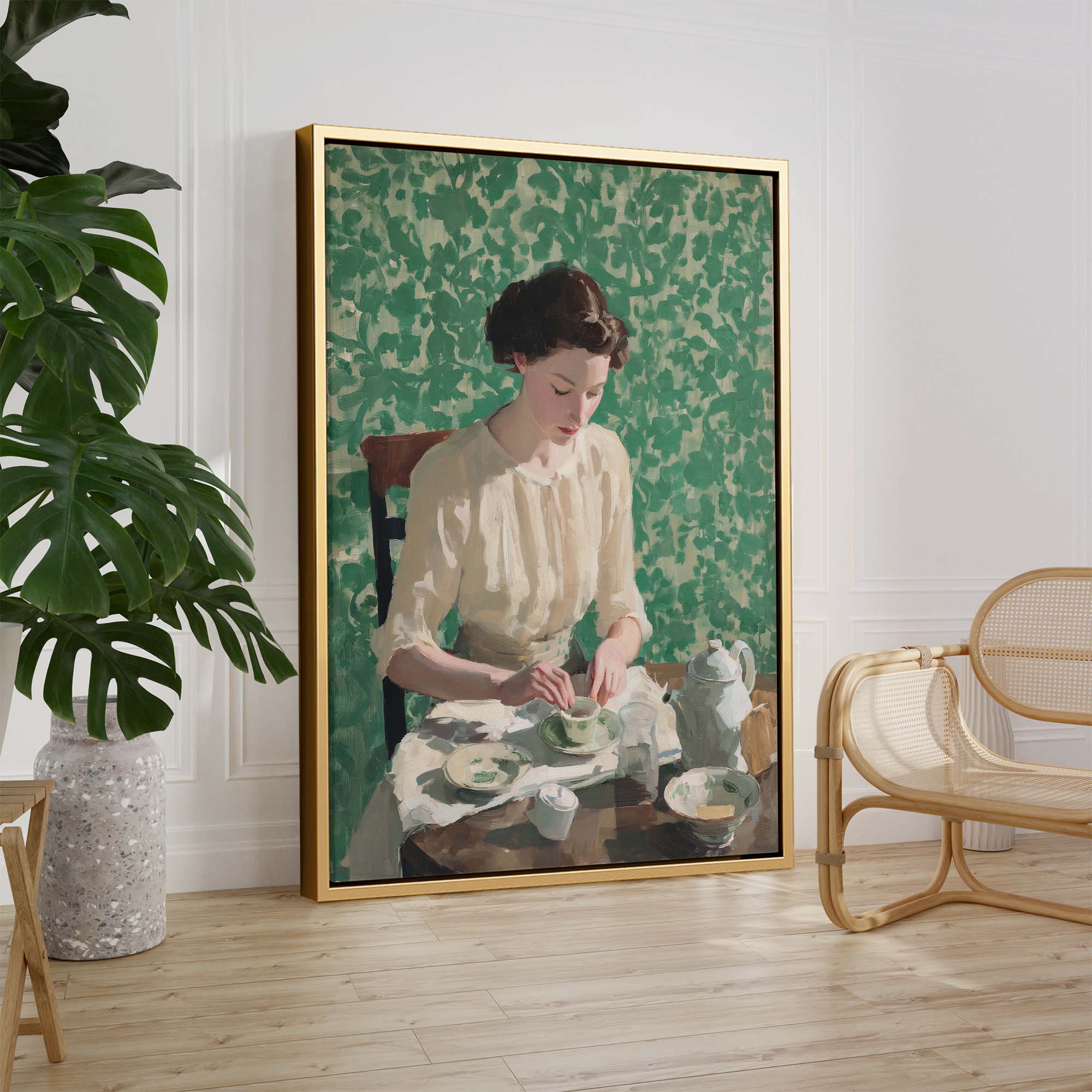 Afternoon Tea Canvas Print Canvas Art Wildfrog Art