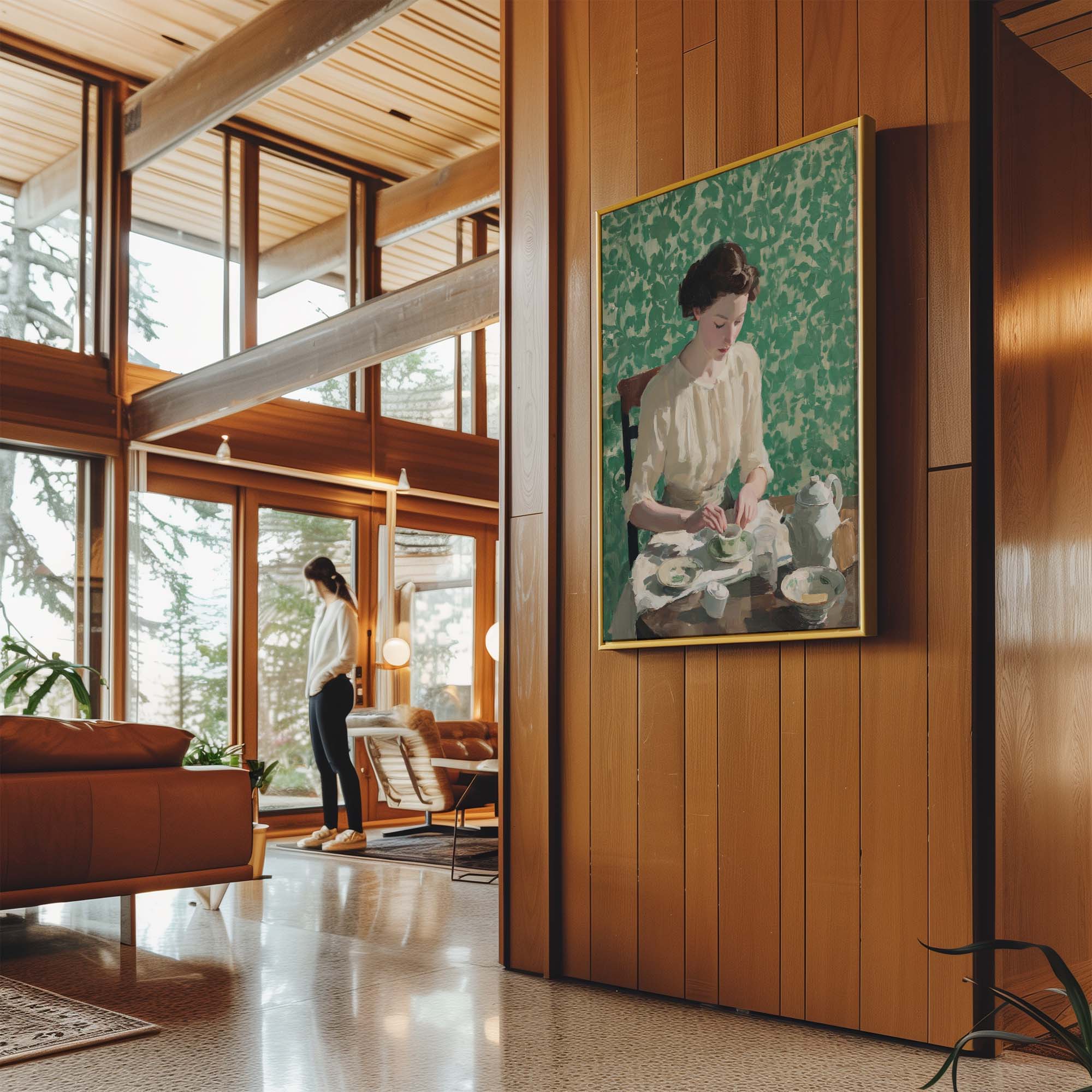 Afternoon Tea Canvas Print Canvas Art Wildfrog Art