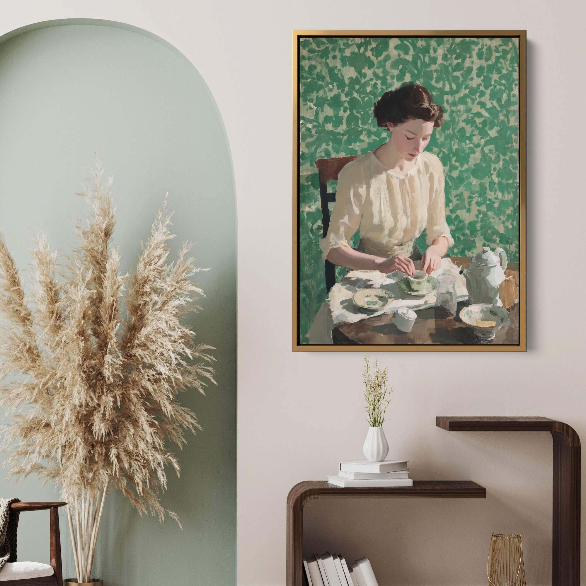 Afternoon Tea Canvas Print Canvas Art Wildfrog Art