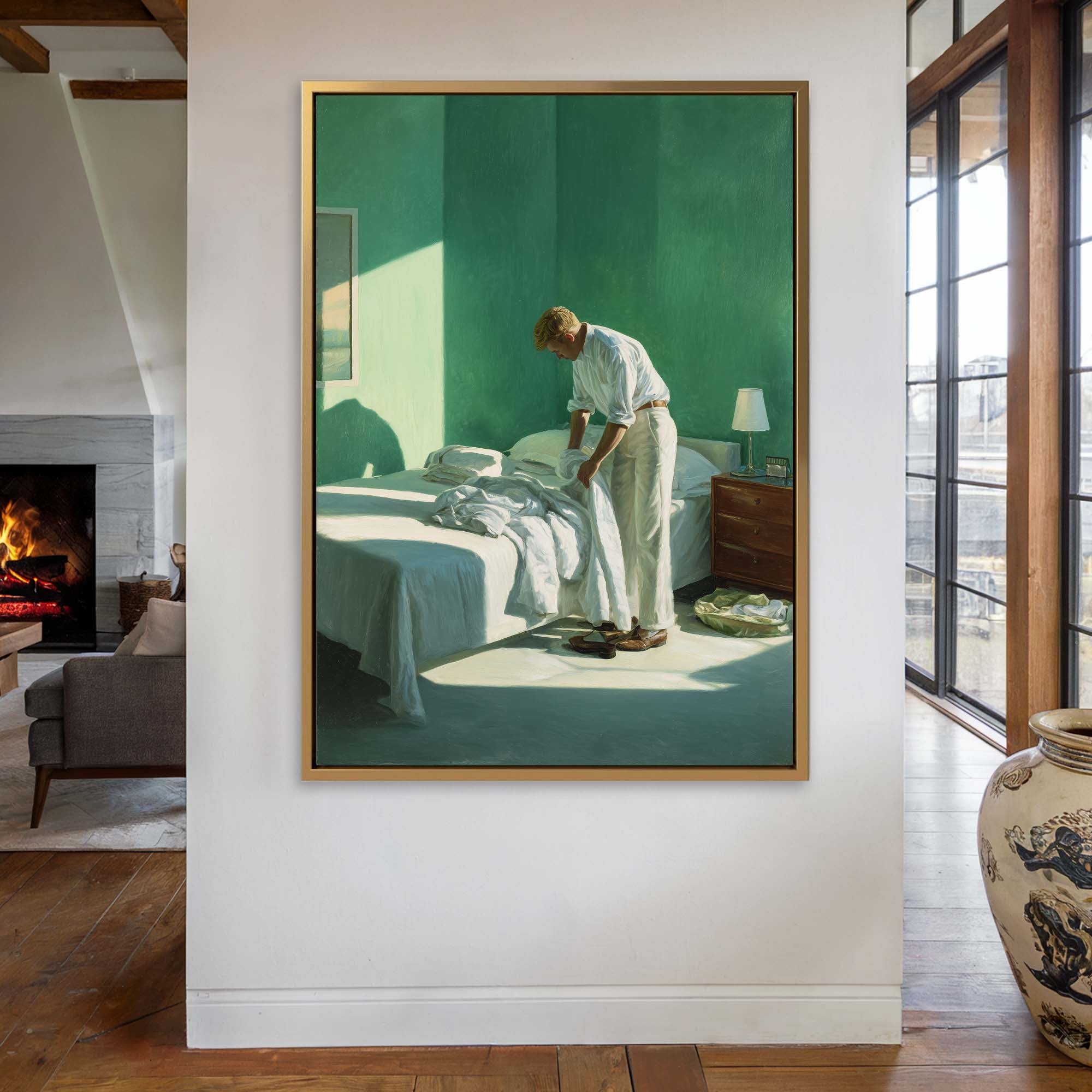 After The Wake-Up Canvas Print Canvas Art Wildfrog Art