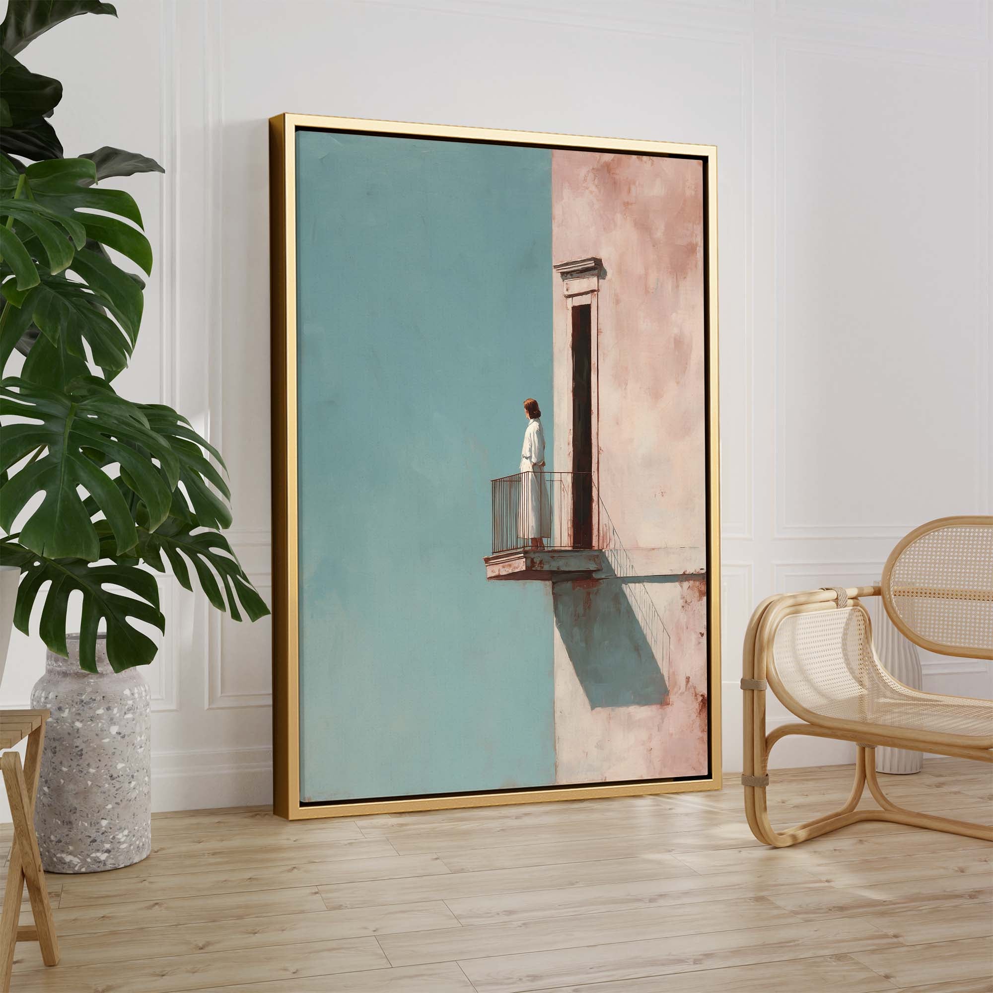 Alone in Light Canvas Print Canvas Art Wildfrog Art