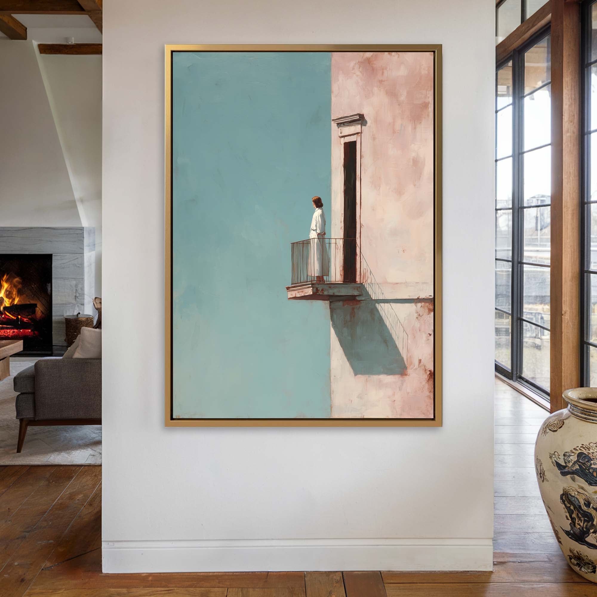 Alone in Light Canvas Print Canvas Art Wildfrog Art