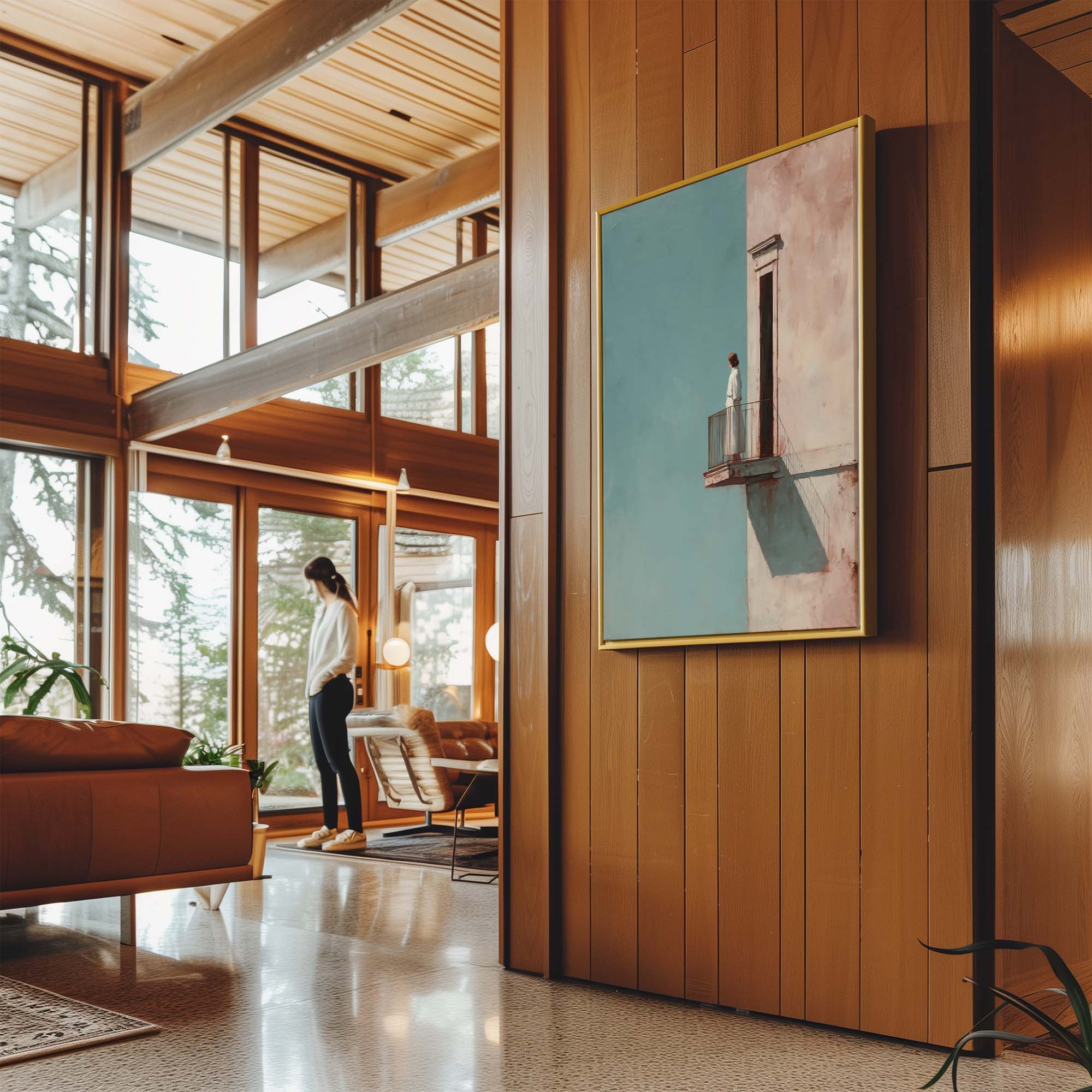 Alone in Light Canvas Print Canvas Art Wildfrog Art