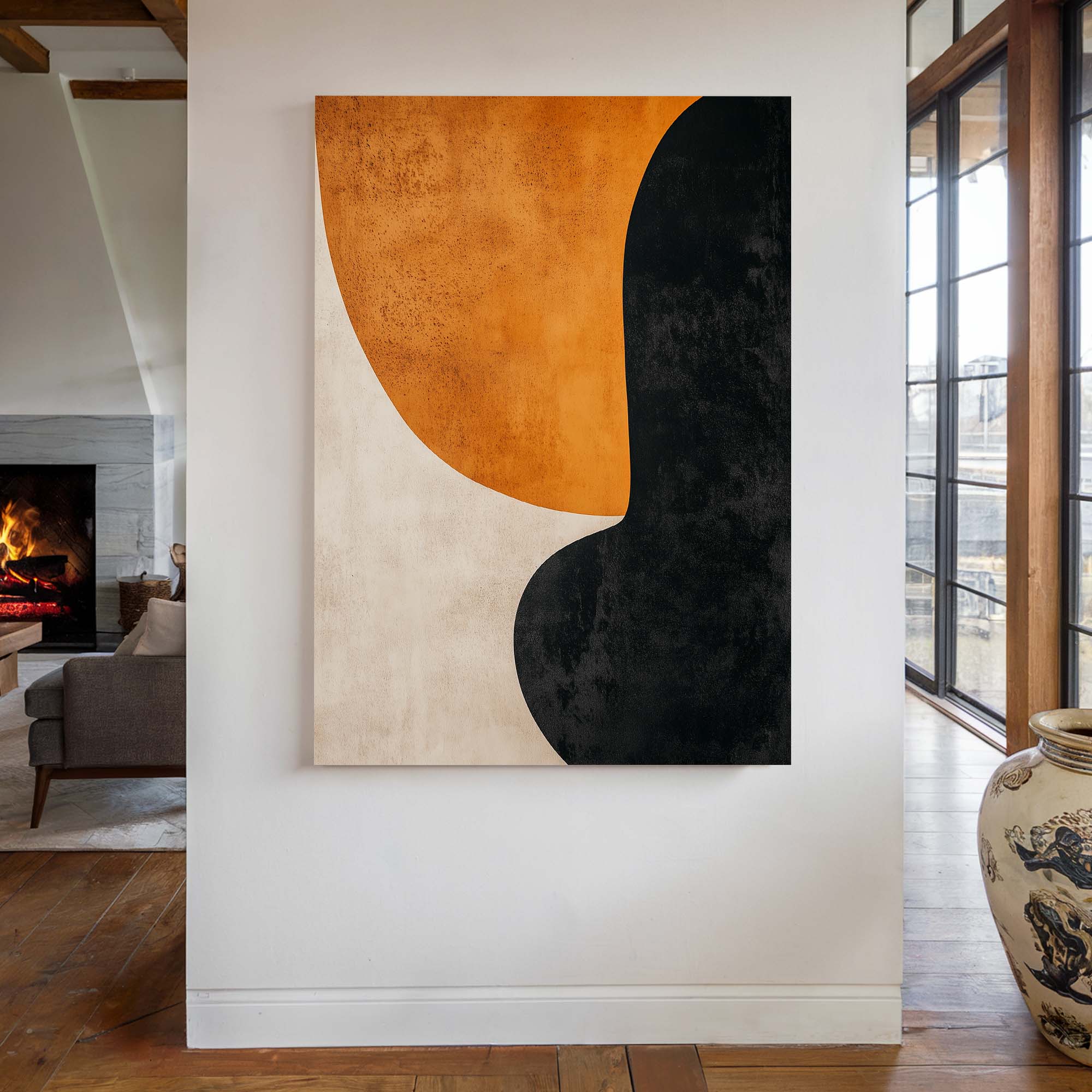 Amber Flow Canvas Print Canvas Art Wildfrog Art