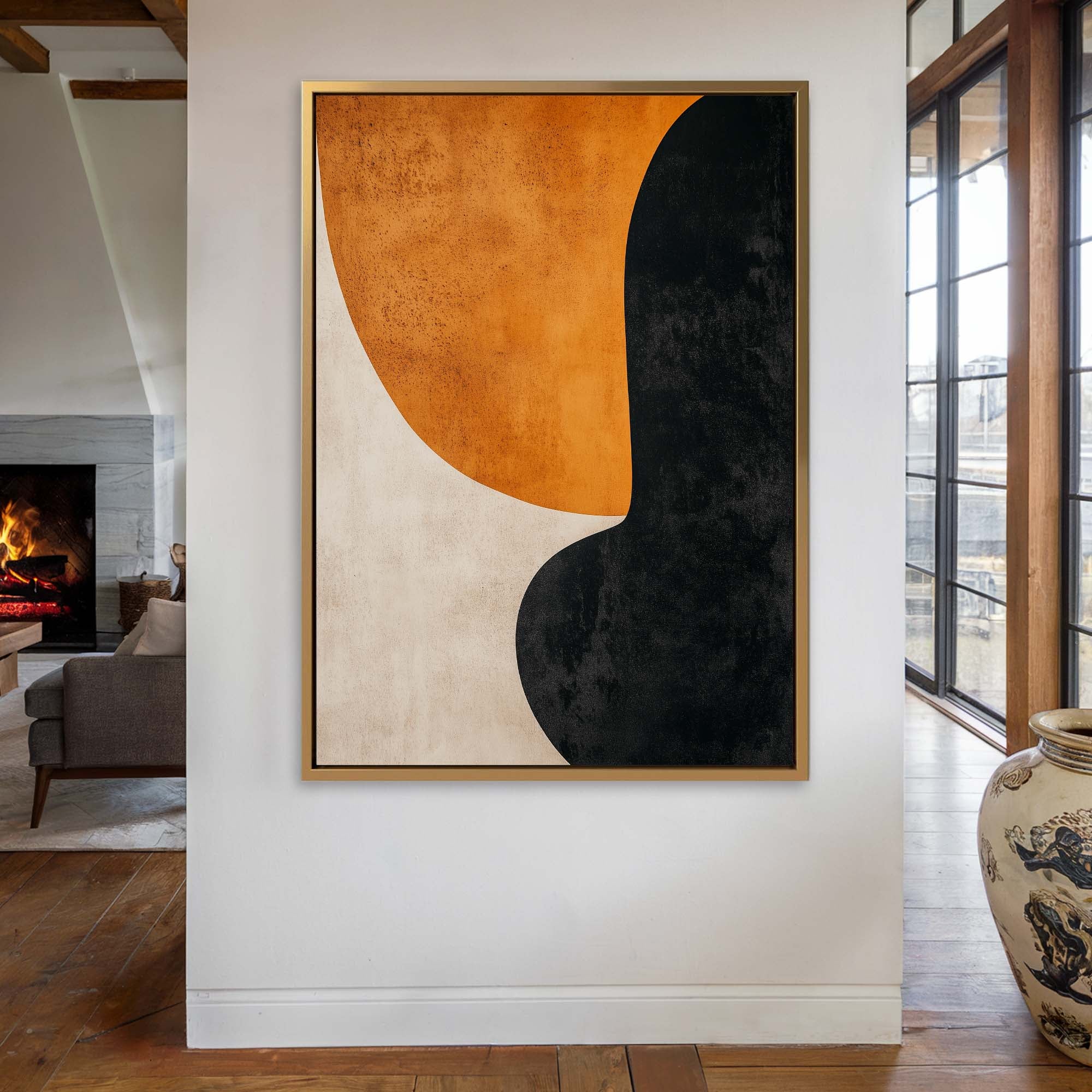 Amber Flow Canvas Print Canvas Art Wildfrog Art