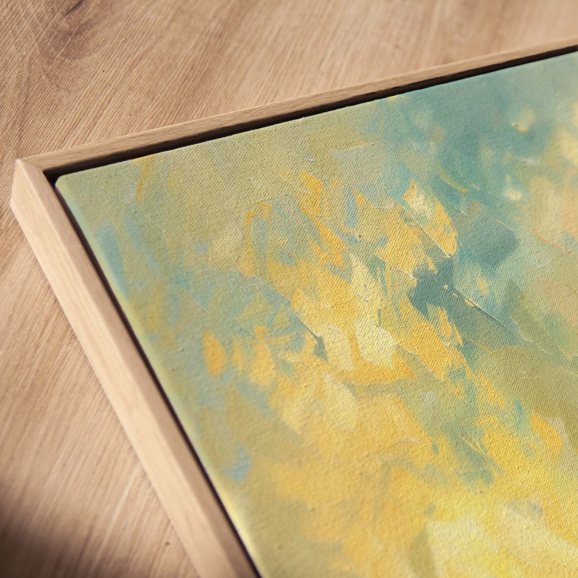 Amber Shade Grove Canvas Print