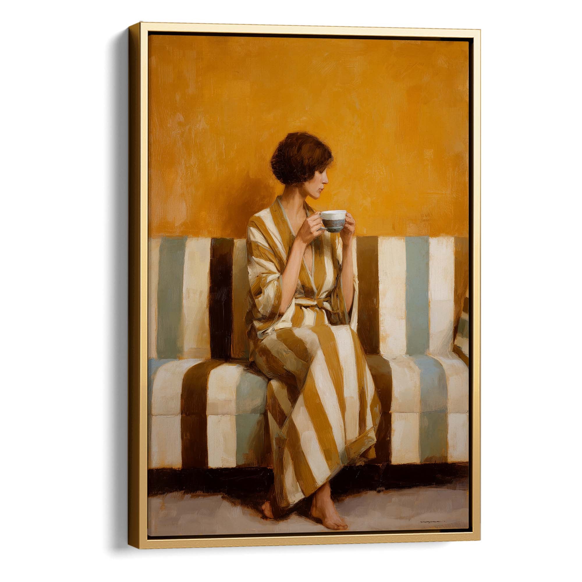 Amber Silence Canvas Print Canvas Art Wildfrog Art