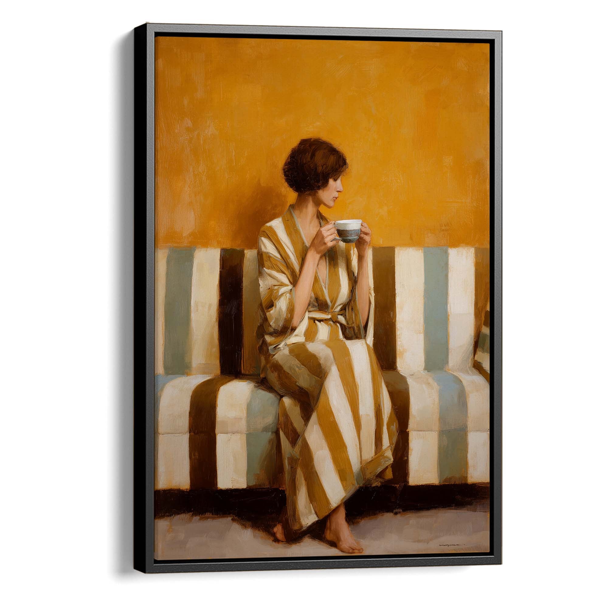Amber Silence Canvas Print Canvas Art Wildfrog Art