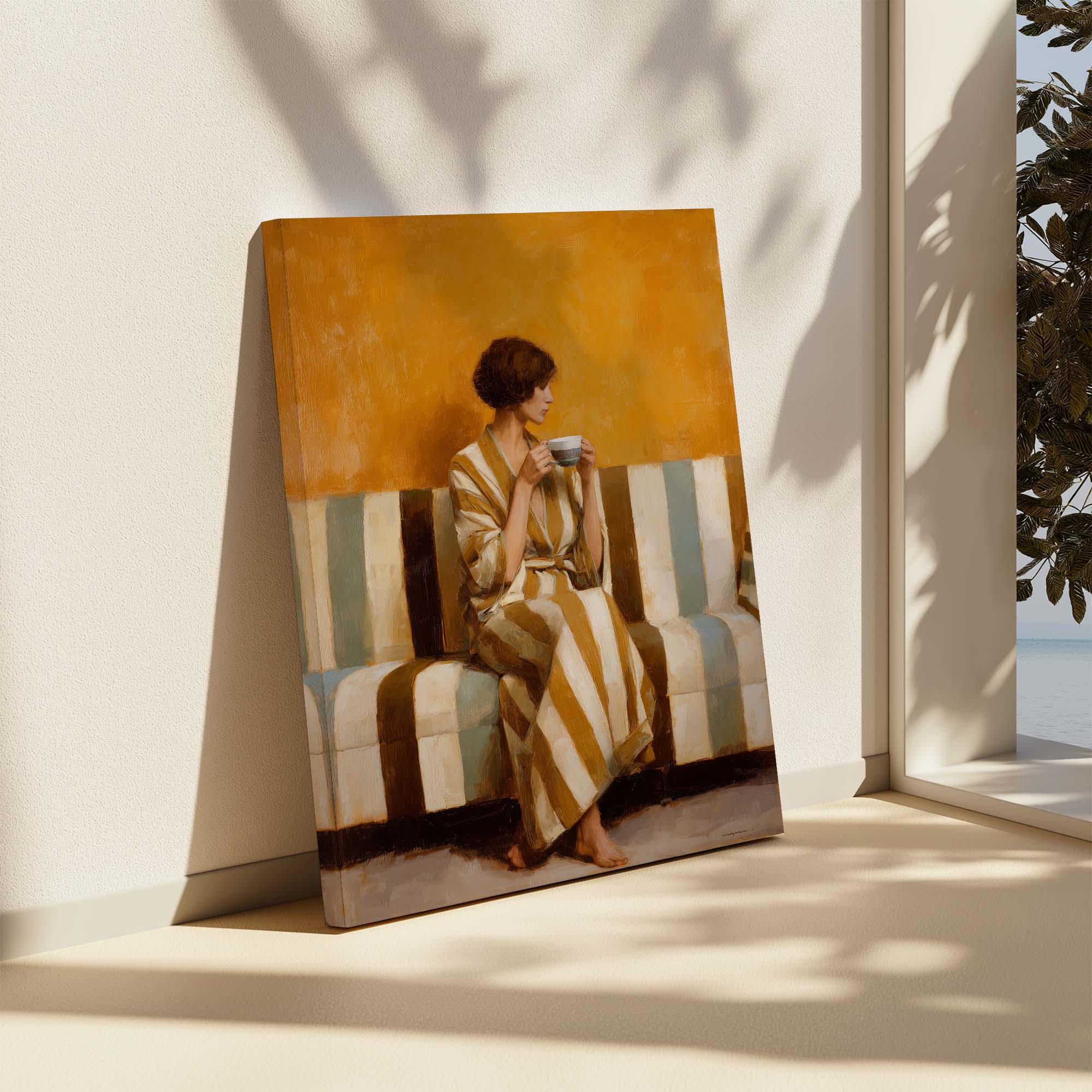 Amber Silence Canvas Print Canvas Art Wildfrog Art