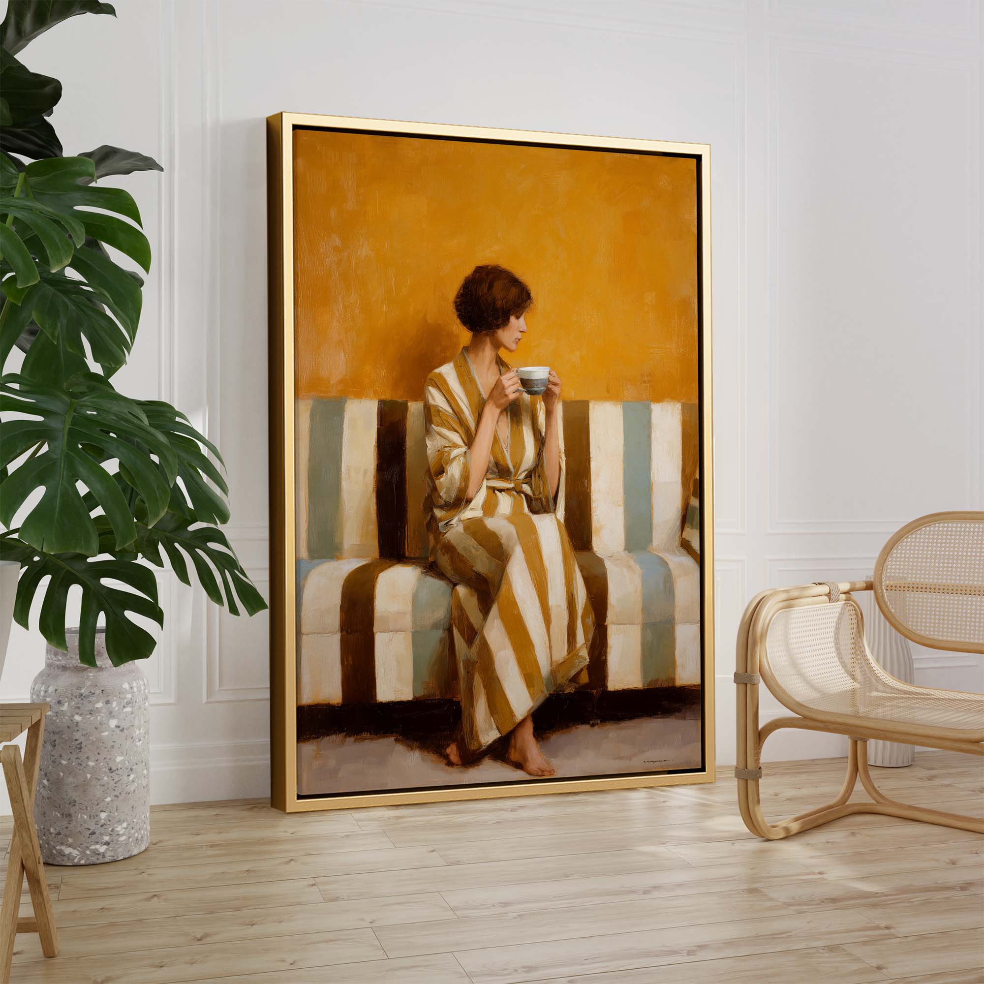 Amber Silence Canvas Print Canvas Art Wildfrog Art