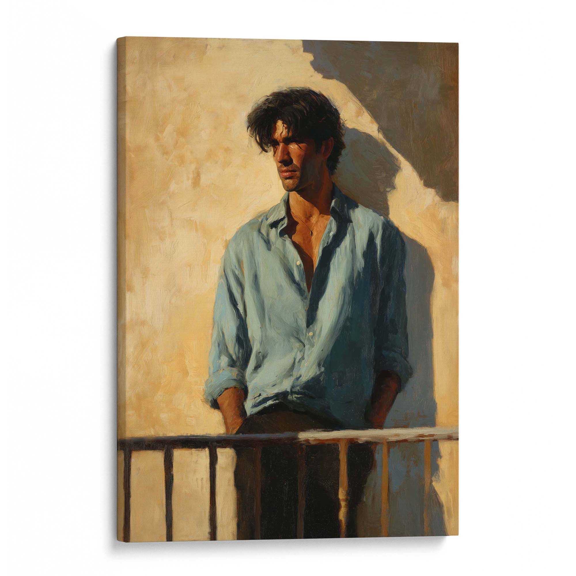 Balcony Calm Canvas Print Canvas Art Wildfrog Art