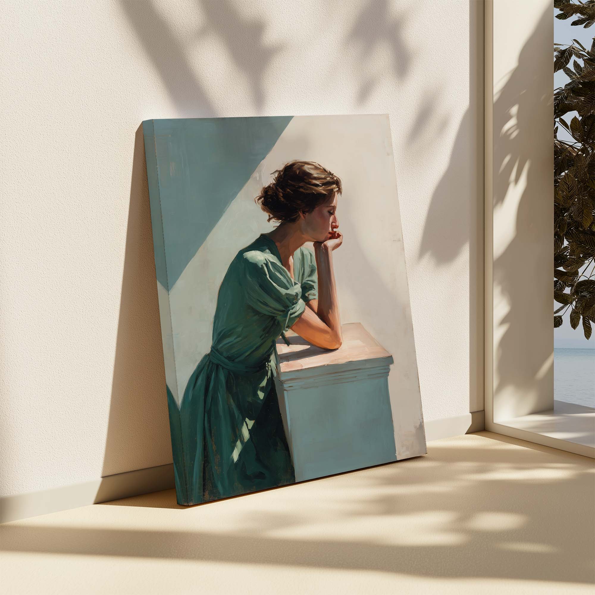 Balcony Daydream Canvas Print Canvas Art Wildfrog Art