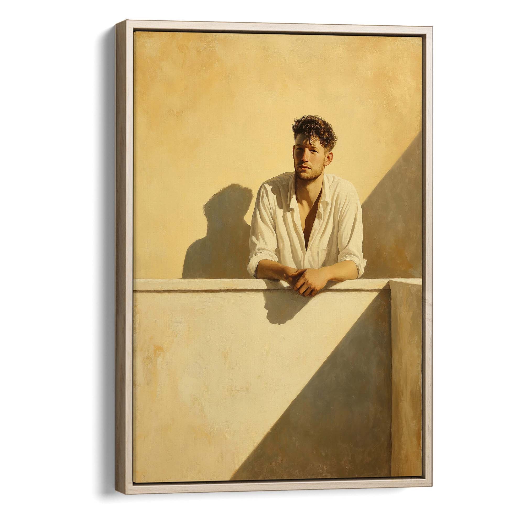 Balcony Golden Hour Canvas Print