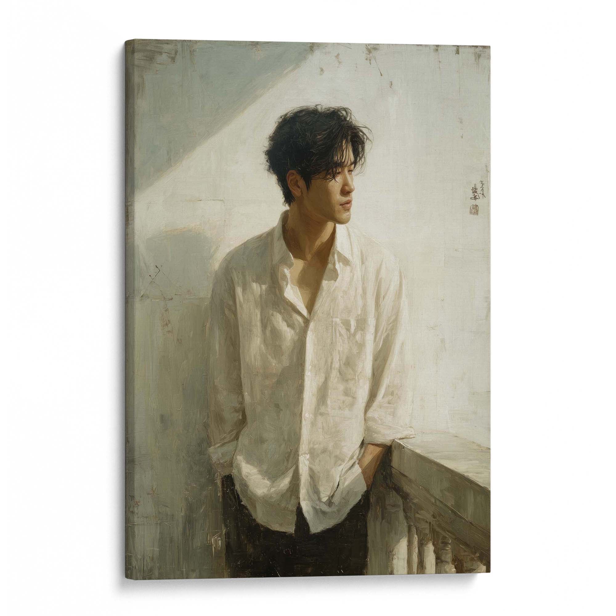 Balcony Light Canvas Print Canvas Art Wildfrog Art